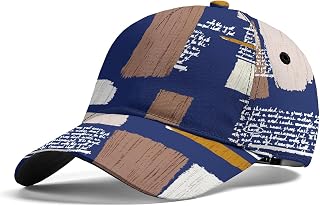Amasnay Butterfly Baseball Cap for Men Women Snapback Golf Dad Hat Adjustable Size for Running Workouts Outdoor Activities