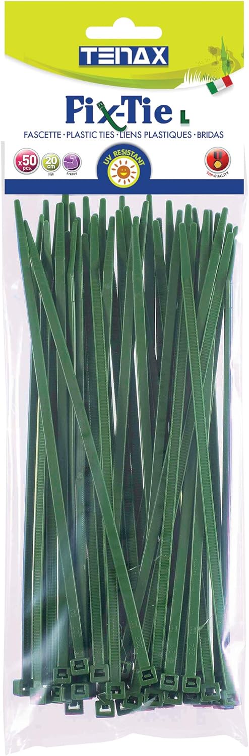 Tenax Fix-Tie Cable Tie L Green
