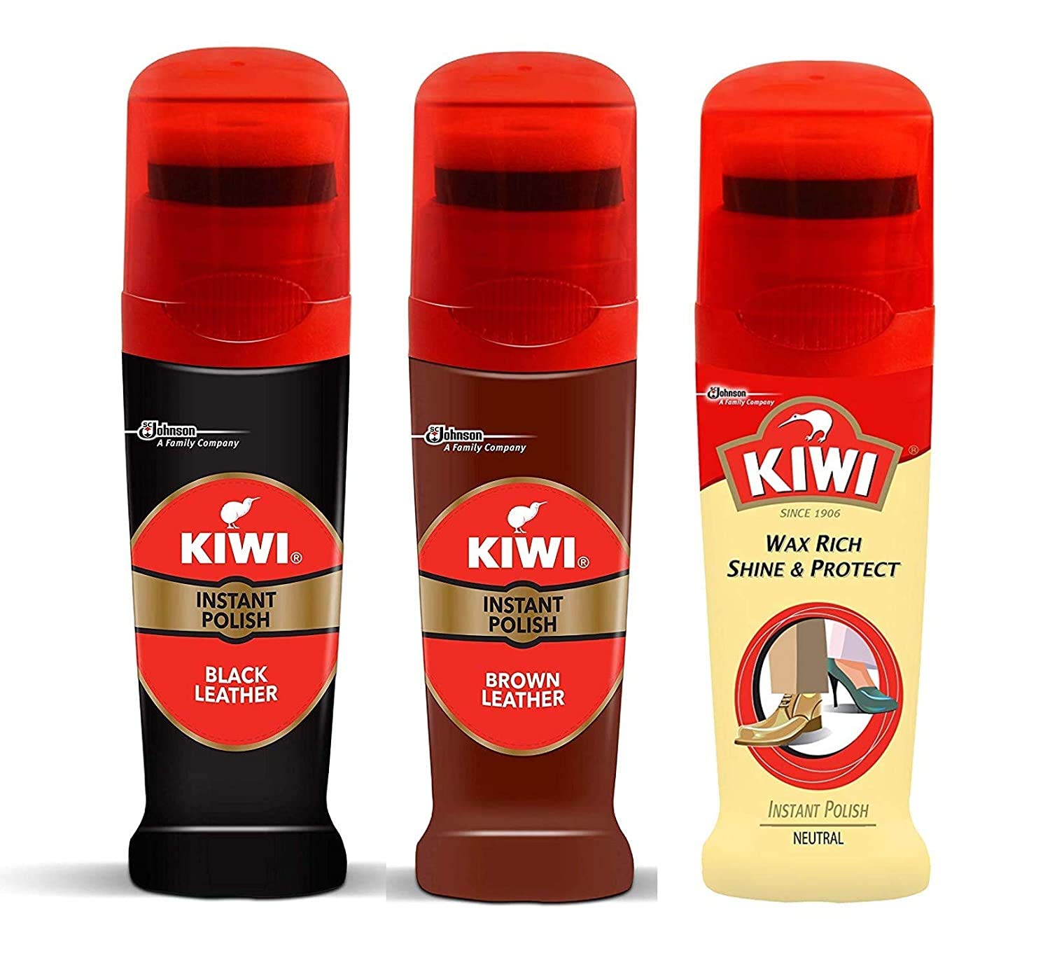 Kiwi. By Variety Choice Instant Polish-Black,Brown And All Colour 85Ml Each(Pack Of 3) (B08CBL6BSJ) Amazon Price History, Amazon Price Tracker