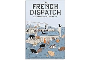 The French Dispatch movie posters for room aesthetic