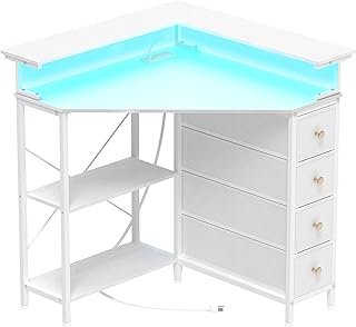 12 Corner Shelf Ideas Living Room for Smart Stylish Use of Space 85 Corner Desk with Drawers Shelves for Small Space 90 Degrees Triangle Com...