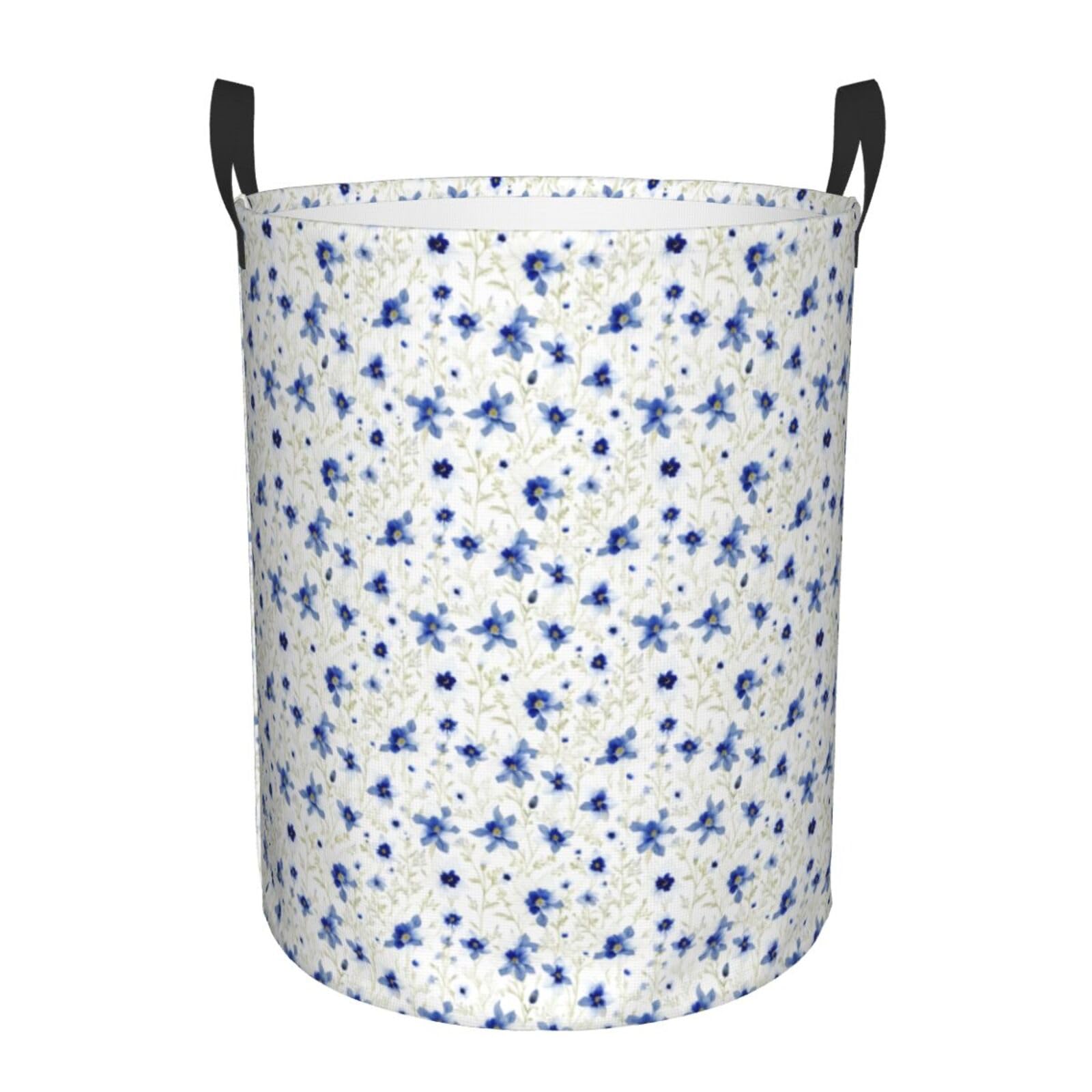Panier à linge rond étanche aux finitions soignées pour chambre élégante