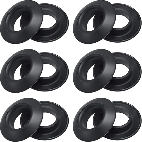 Outus 12 piezas de goma Kayak Paddle Drip Rings Canoa Paddle Drip Ring para Kayak Paddle Accesorios