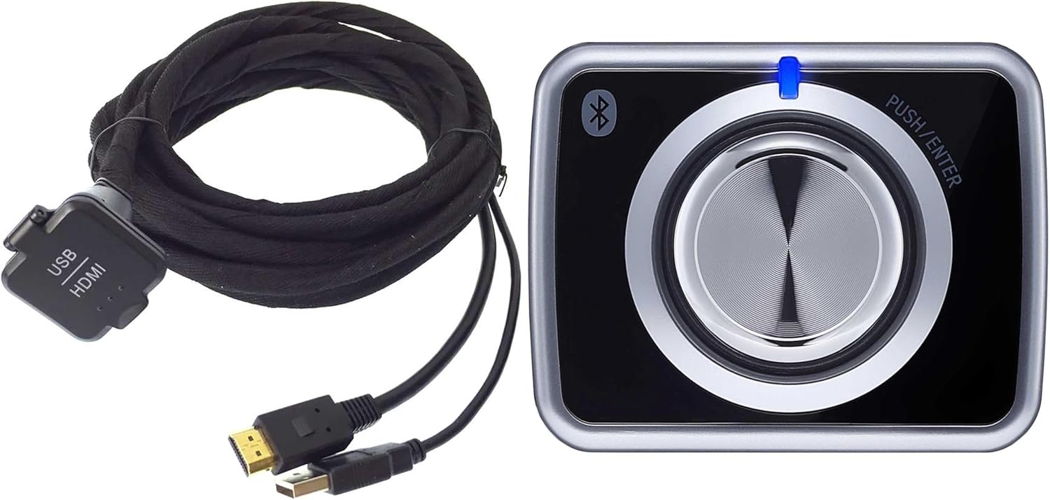 Alpine KCU-315UH USB/HDMI Extension Cable & RUX-H02 Bass Knob