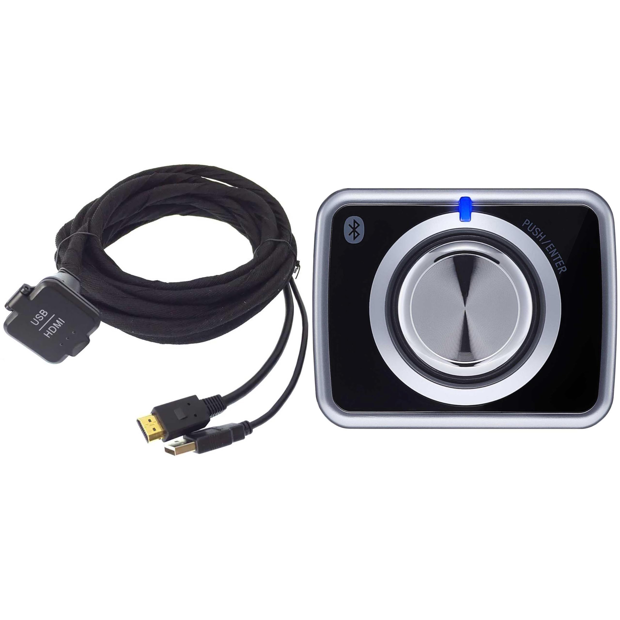 Alpine KCU-315UH USB/HDMI Extension Cable & RUX-H02 Bass Knob