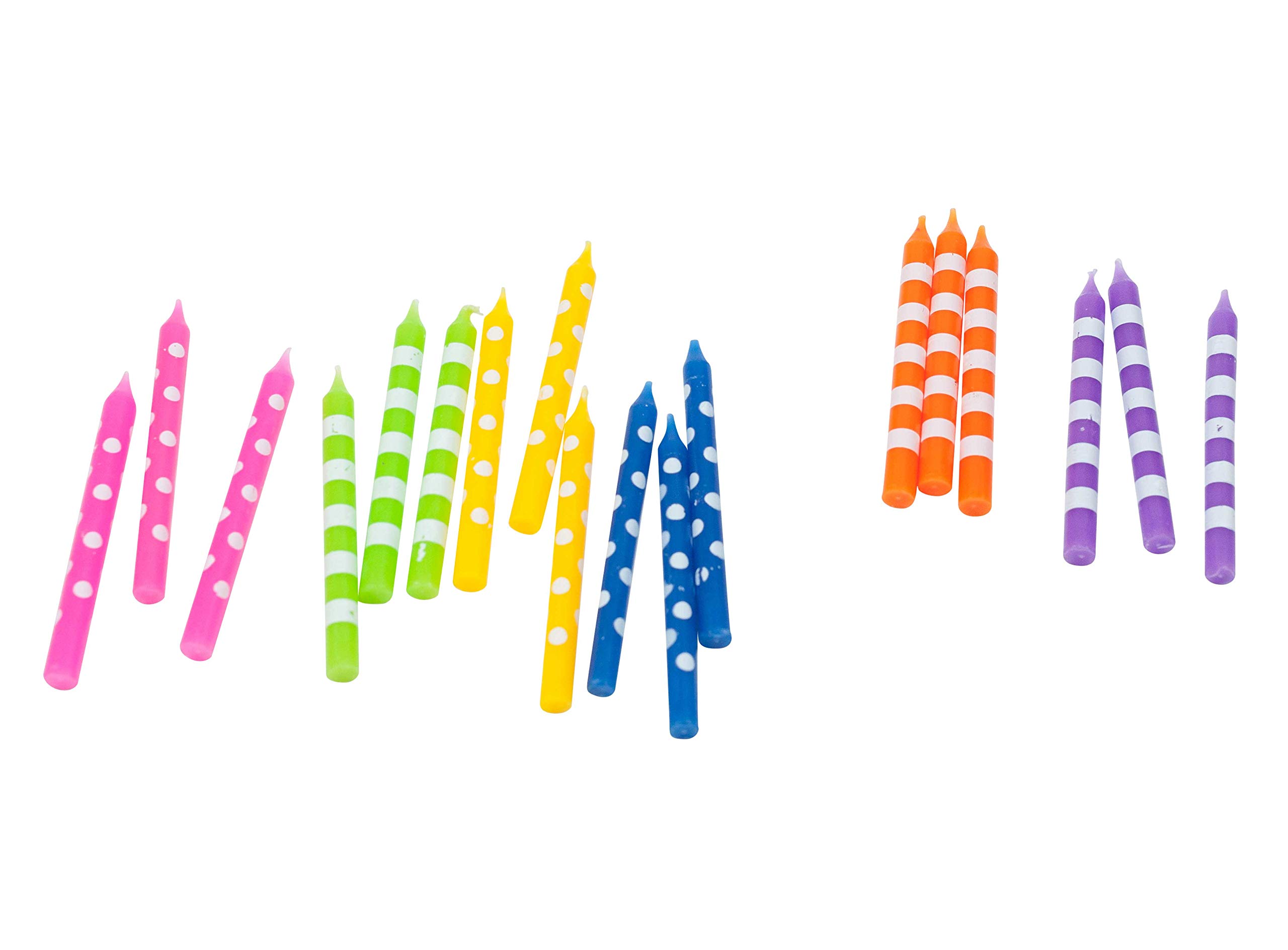 Amazon.co.jp: Jacent Fun マルチカラー 水玉とストライプ 誕生日