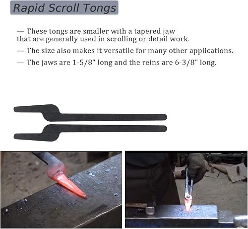 Miniatura 4 de Yoursme Juego de pinzas rápidas para bricolaje, juego de cinco tipos de pinzas con remaches, mandíbula plana rápida, perno, desplazamiento, mordaza