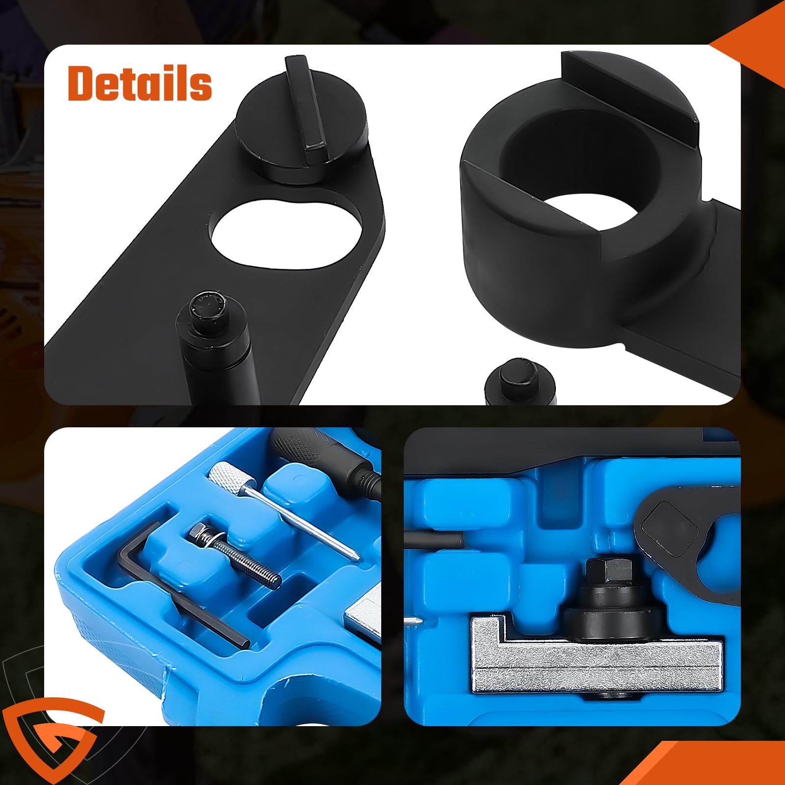 Motor Einstellwerkzeug Satz Kompatibel mit Nissan Kompatibel mit Opel Kompatibel mit Renault 2.0 DCi M9R Dieselmotoren | Nockenwellen Motor Einstellwerkzeug