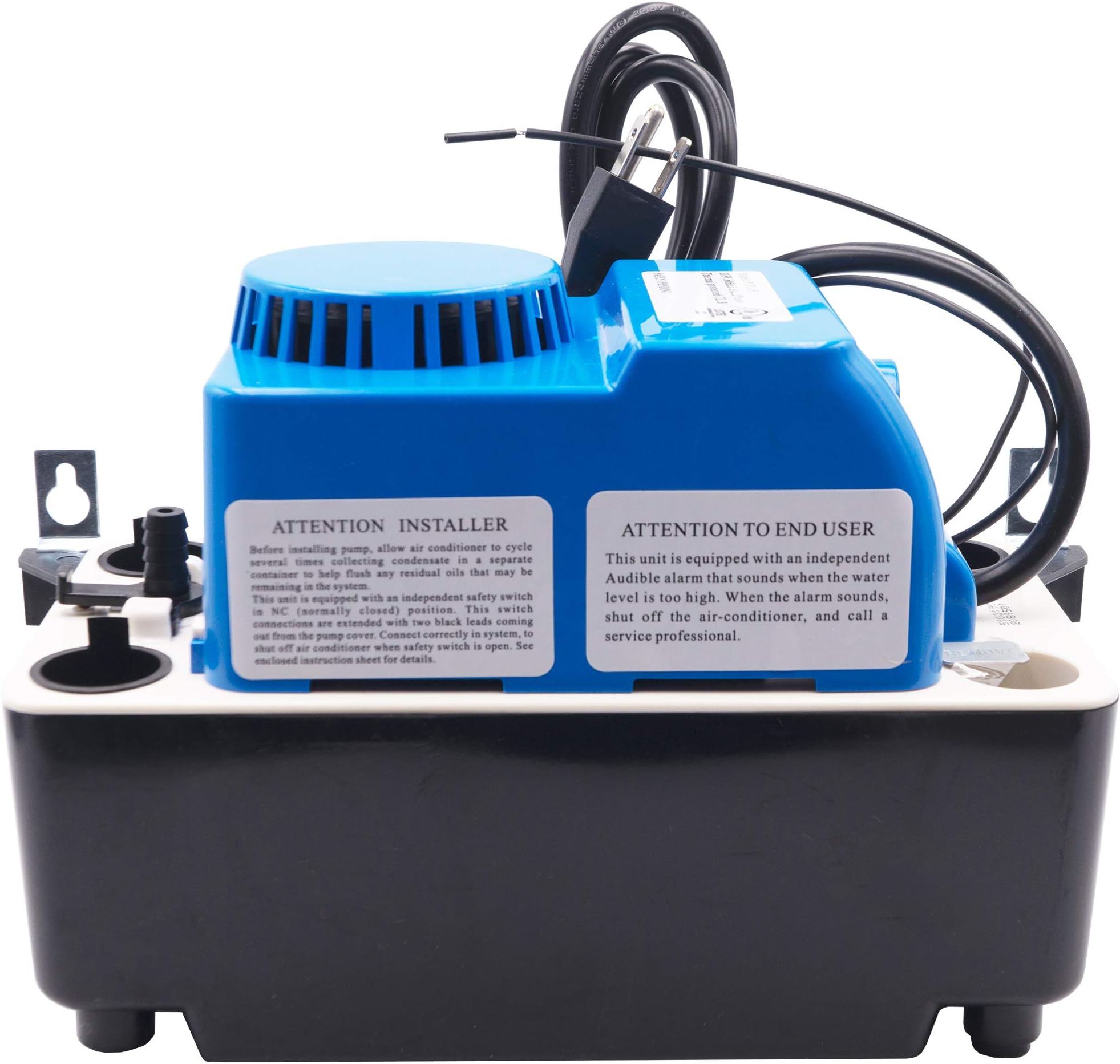 Bomba De Condensado Mini Split HVAC - Silenciosa, Automática, Para Aire Acondicionado Y Deshumidificador