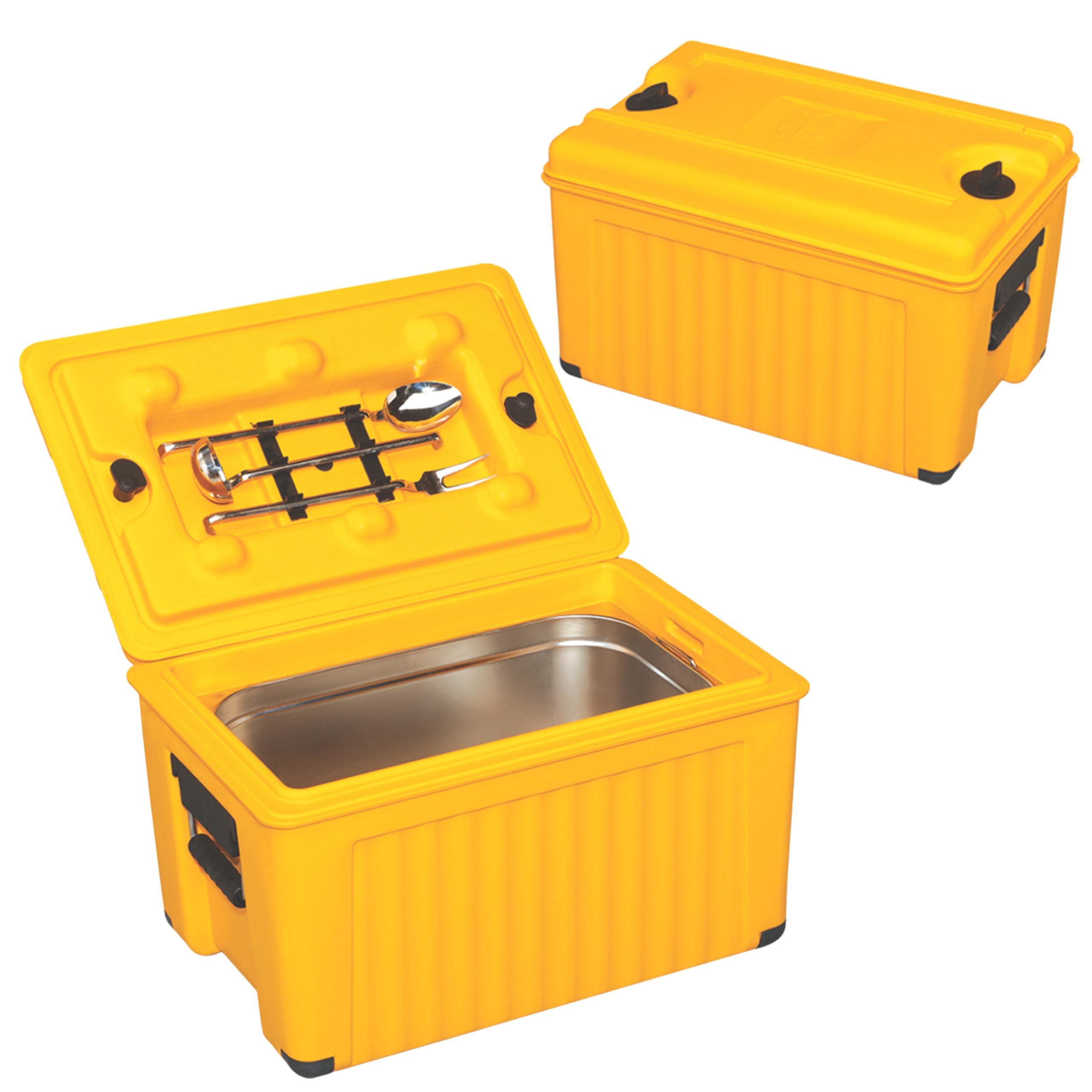 Boîte Isotherme - Récipient de Conservation au Chaud et Transport Alimentaire - Non Comparable à la Boîte en Polystyrène - Version GN Box - Idéal pour le Transport de Nourriture