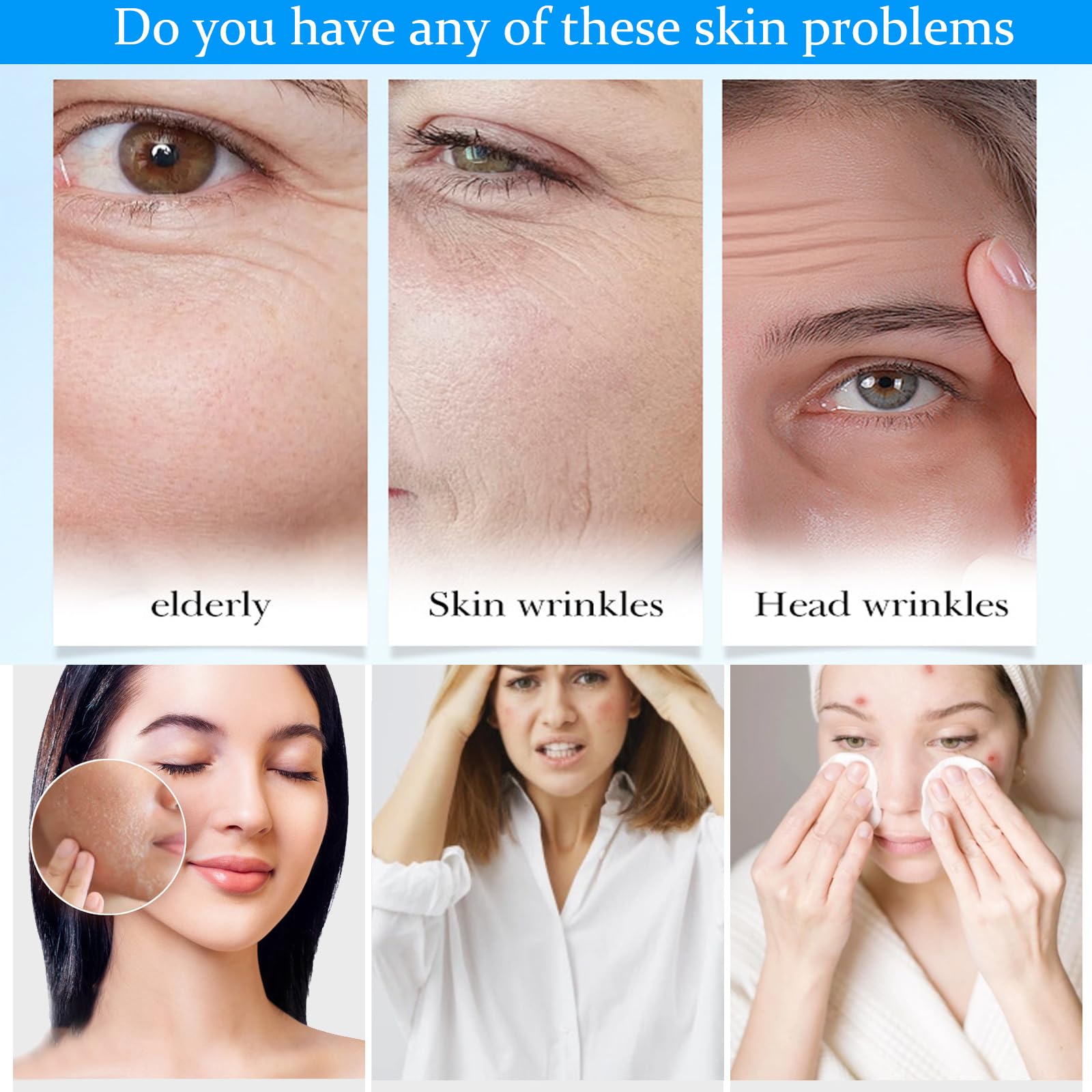 Collagen Anti Wrinkle Face Cream With Retinol,Peptides-Anti Aging Face Cream For Mature Skin,Face Moisturiser Reduce Fine Lines Lifting And Firming Cream Facial Care - Image 2
