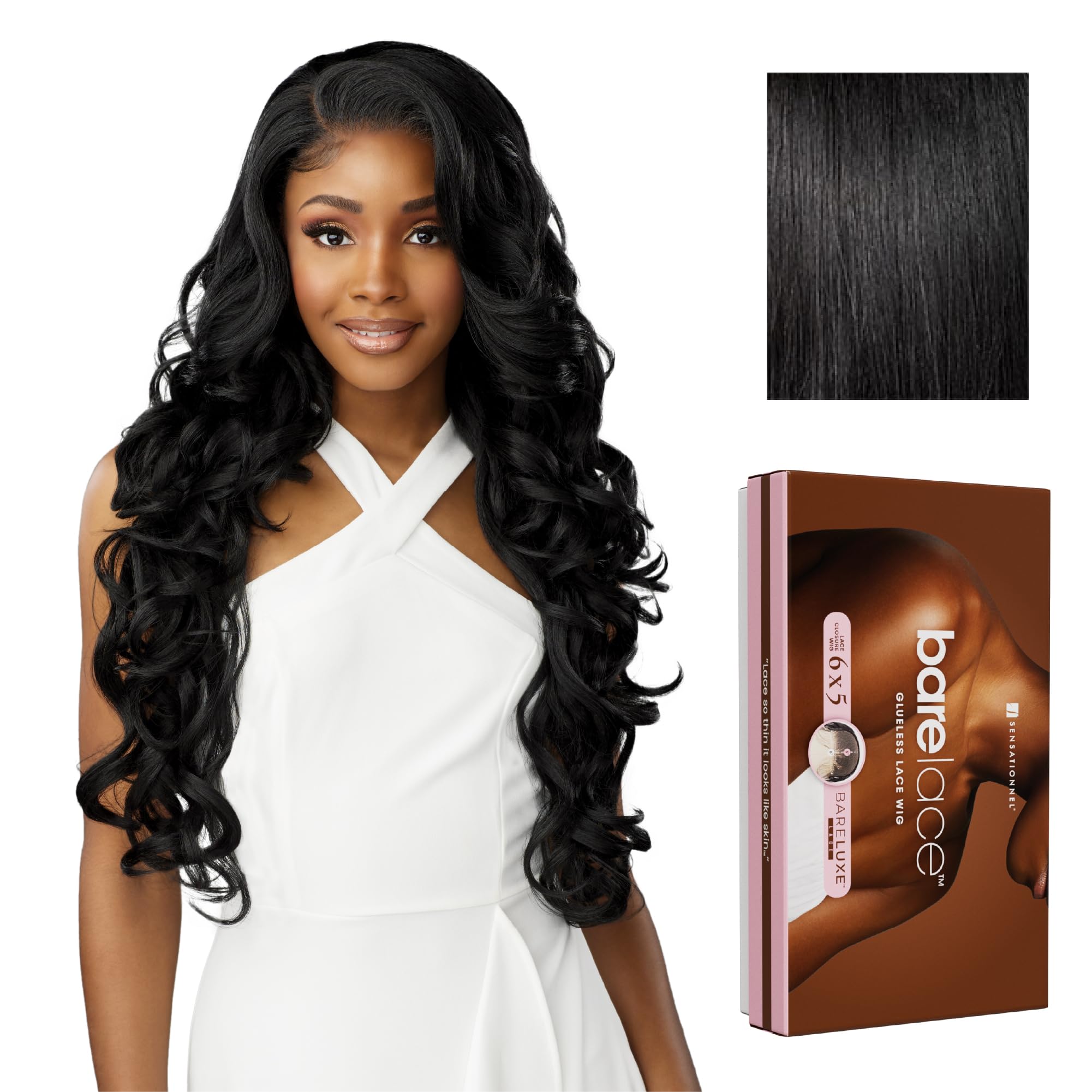 Amazon.com : Sensationnel Bare Lace 6X5 Lacewig - Unit 4  display picture 3