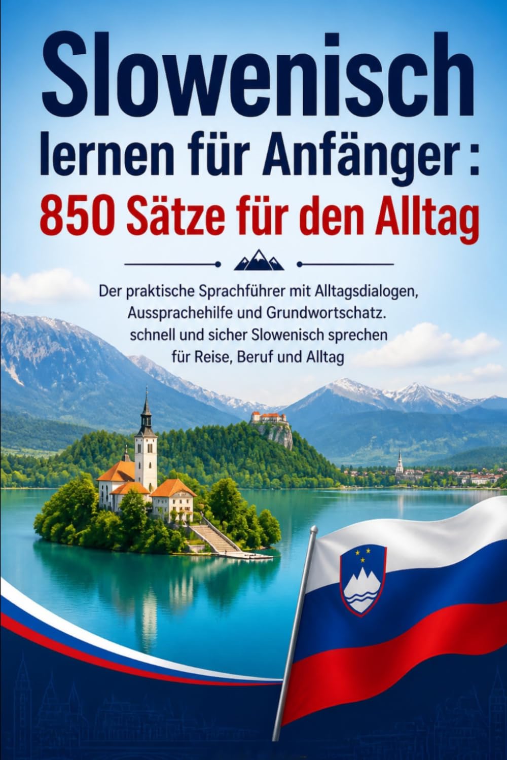 Slowenisch lernen für Anfänger : 850 Sätze für den Alltag: Der praktische Sprachführer mit Alltagsdialogen, Aussprachehilfe und Grundwortschatz. ... sprechen für Reise, Beruf und Alltag