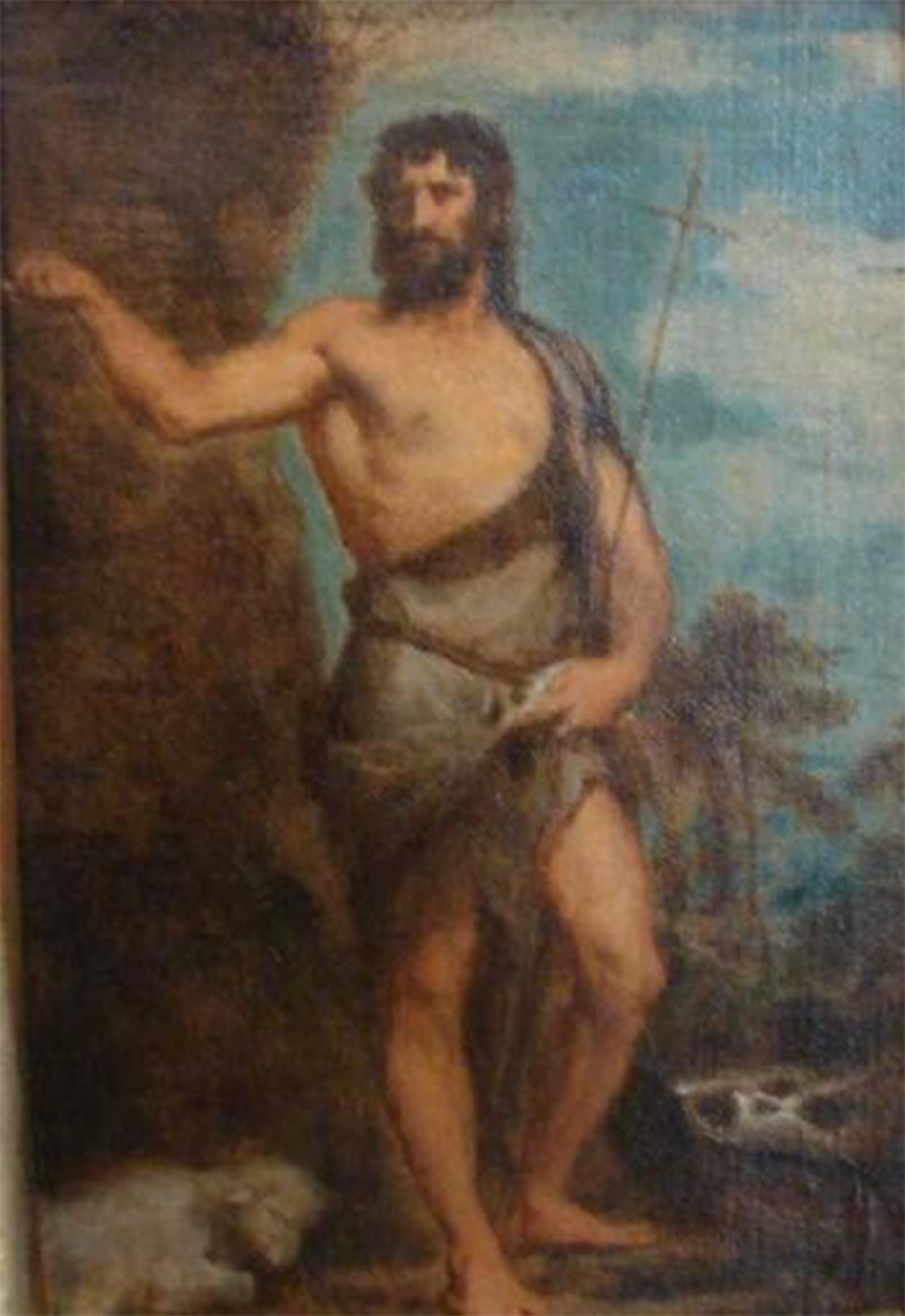 POSTERIIk Famous Modern Artwork Art Mural Saint John the Baptist Jean-Jacques Henner Oil Paintings Pictures for Home Decor 60x90cm
