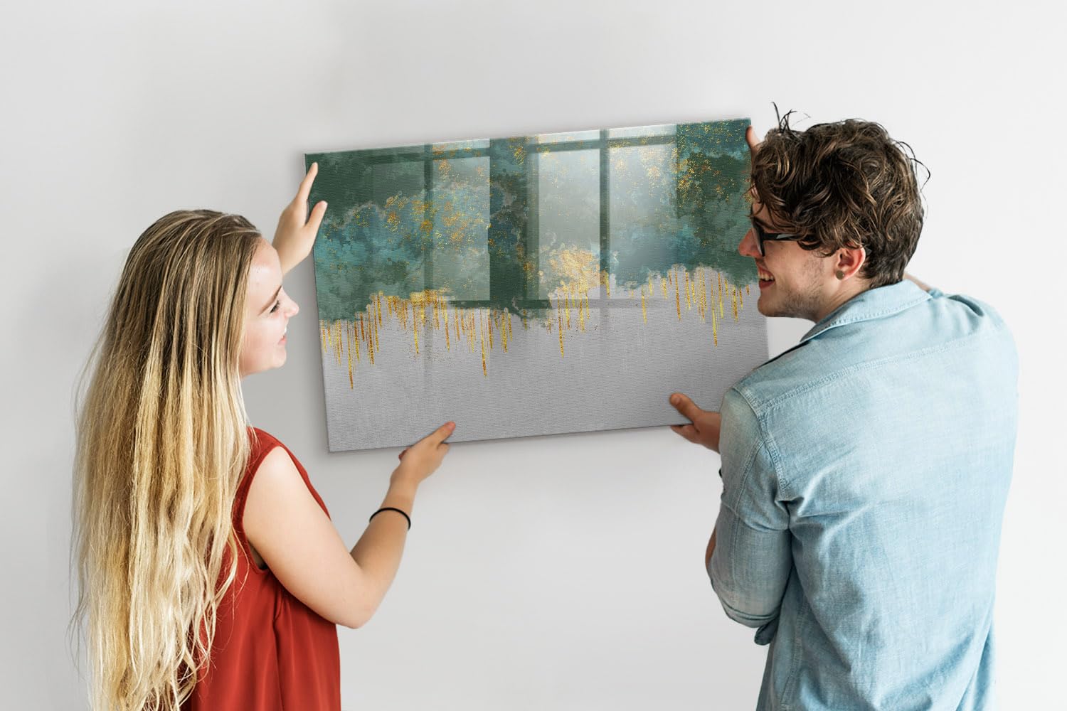 Tableau magnétique horizontal 90x60 cm | Motif décoratif