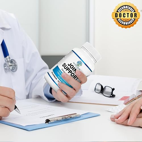 Miniatura 6 de Nutri Peak Supplements - Soporte articular, suplemento articular de glucosamina condroitina MSM para hombres y mujeres, 1200 mg de glucosamina, 1000