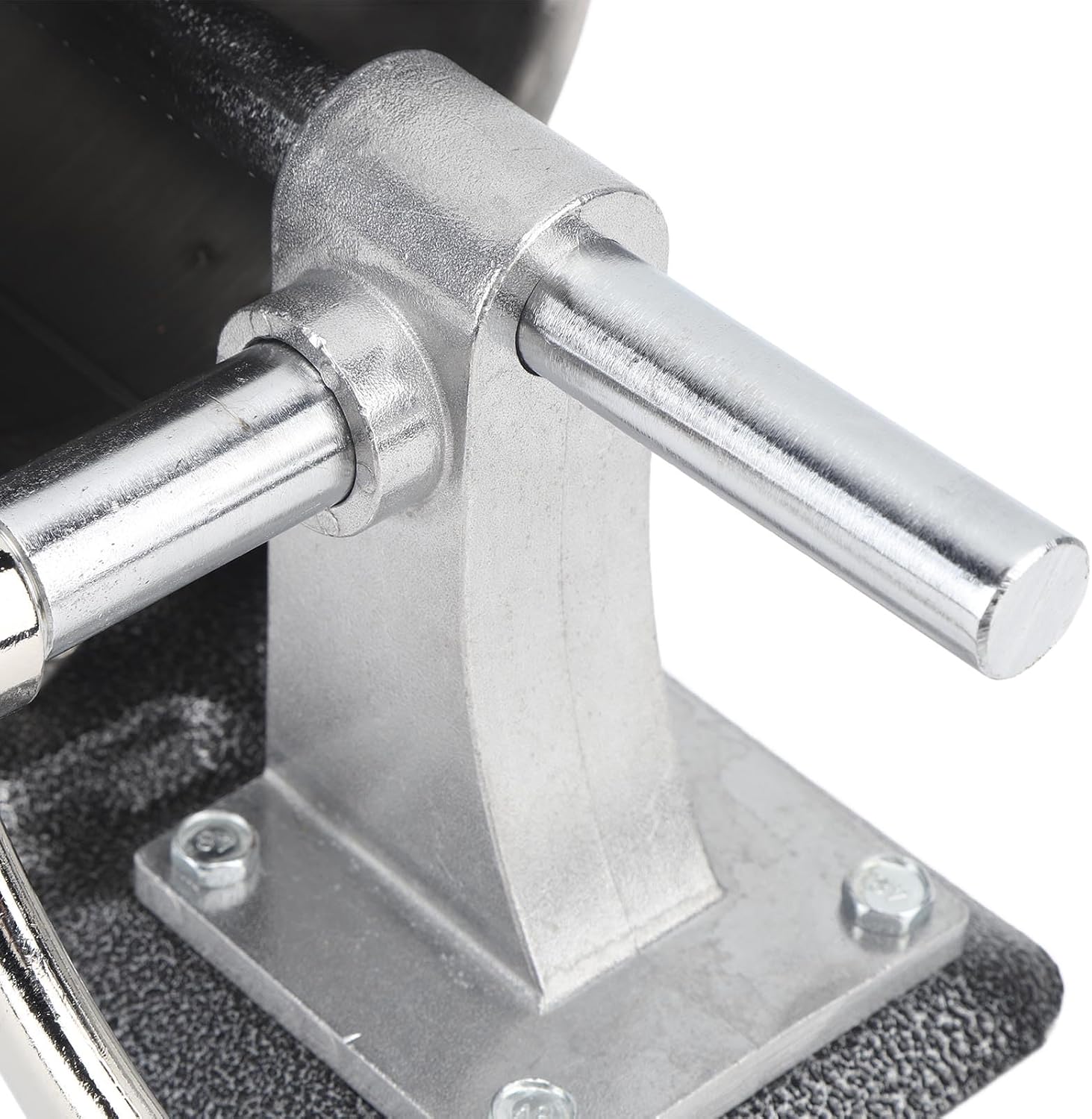 Generic 3L Sausage Stuffer Meat Filling Machine Manual Sausage Maker Horizontal Stainless Steel with Sturdy Clamp Base for Home Kitchen Use