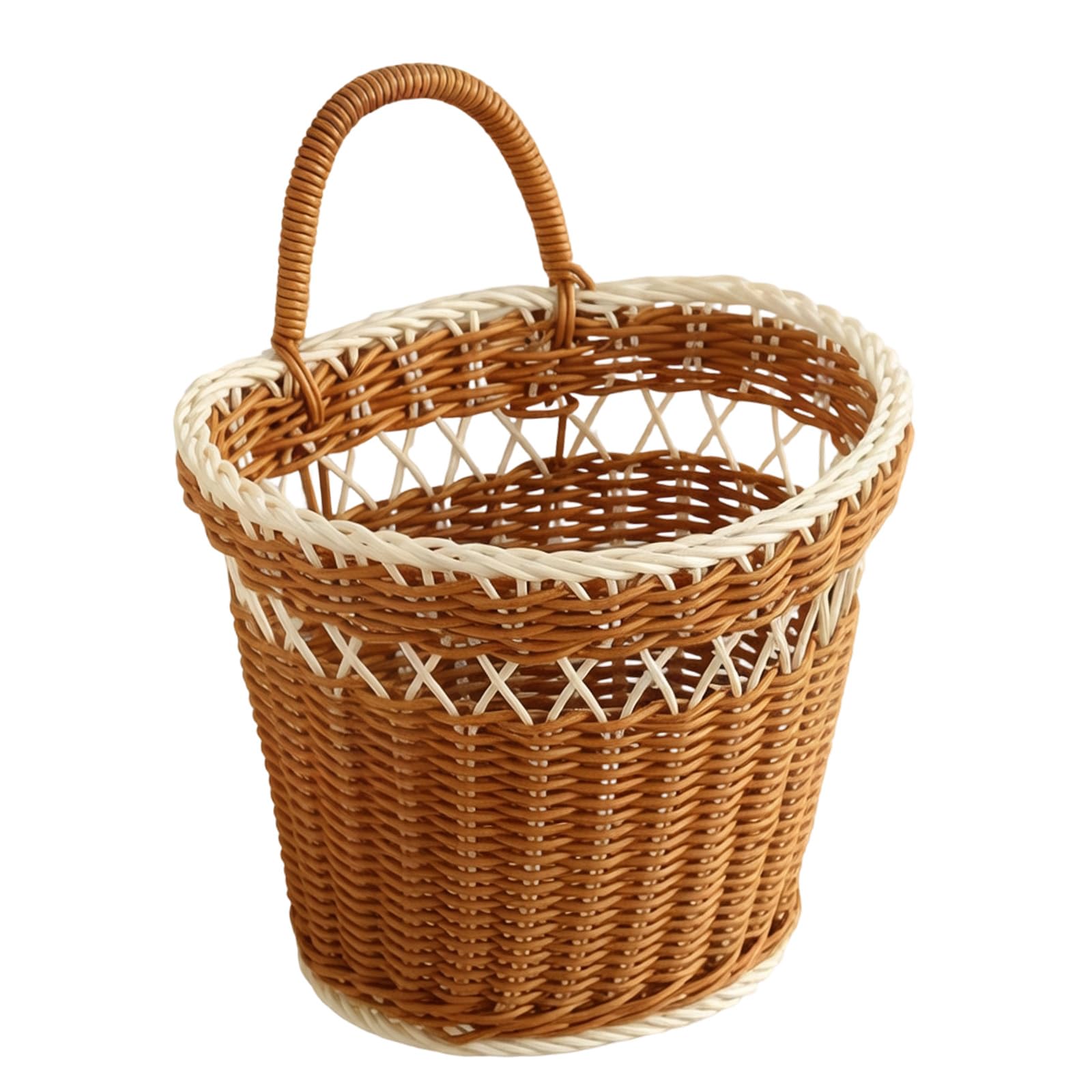 Xinsheinelry Multi Purpose Storage Basket for Kitchen Counter or Wall Decoration Vegetables Fruits Garlic Onion Organiser Wall Mounted Vegetable Basket