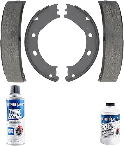 Miniatura 22 de Detroit Axle - Zapatas de freno traseras para Chevrolet Cobalt Cavalier HHR Malibu Pontiac G4 G5 Pursuit Sunfire Saturn Ion Reemplazo de zapatas de