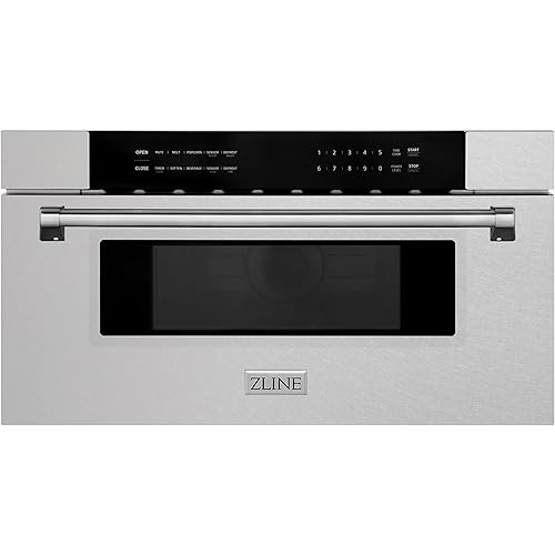 30" 1.2 cu. ft. Built-in Microwave Drawer in Fingerprint Resistant Stainless Steel