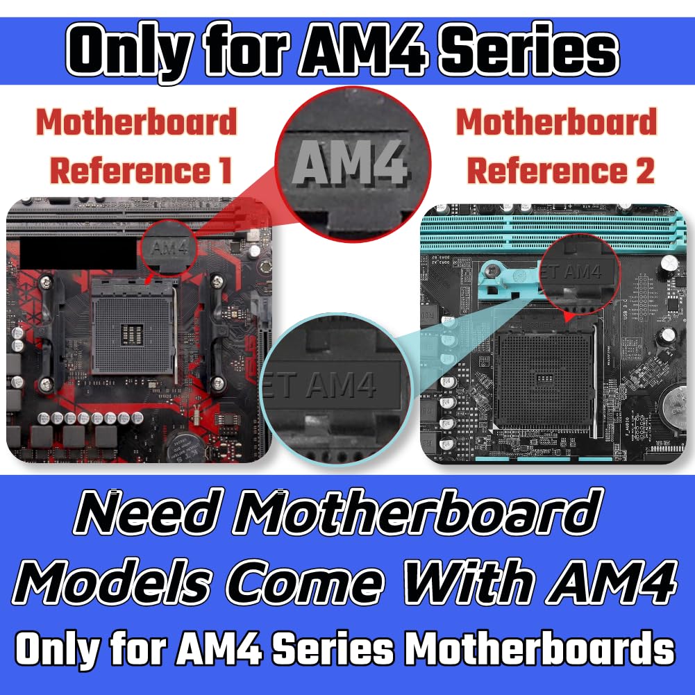 Soporte De Retencion Am4 Y Placa Trasera Am4, 90x54mm | Cuotas sin interés