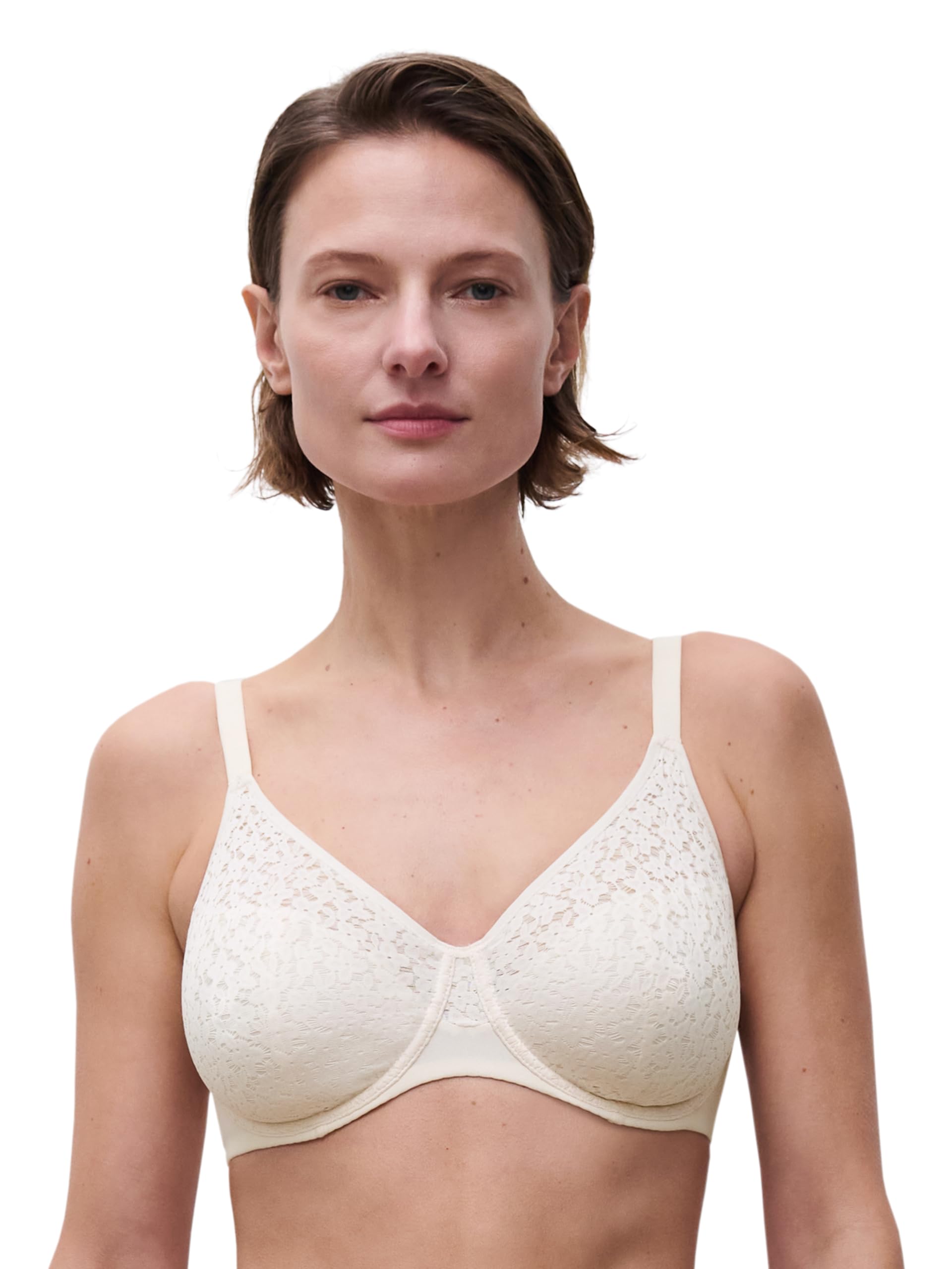 Chantelle EasyFeel Norah – Geformter Vollschalen-BH mit Bügel – Ultra-weiche Spitzen-Optik & Glättender Rücken