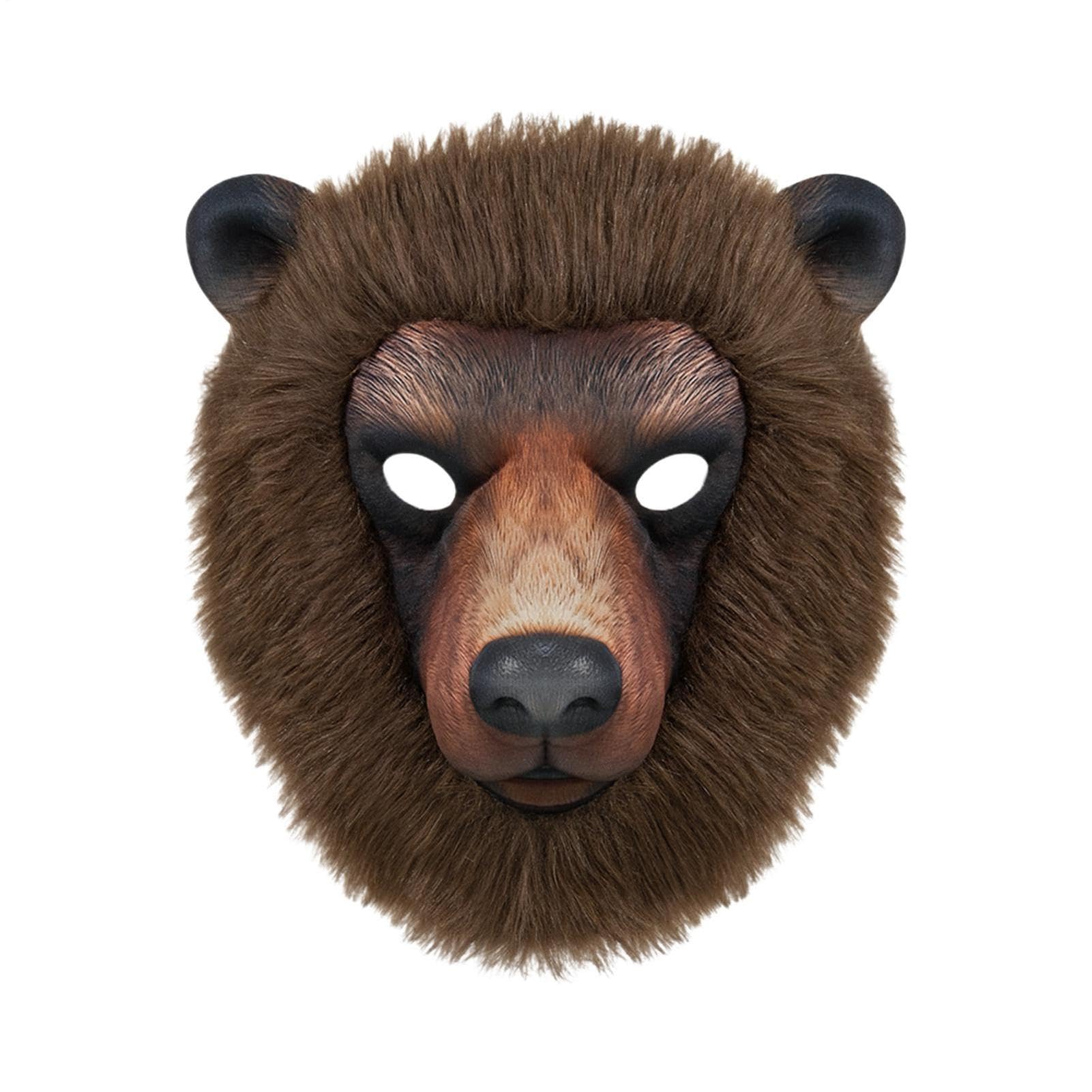 Full Head Animal Face Cover Realistic Halloween Costume Cosplay Accessory