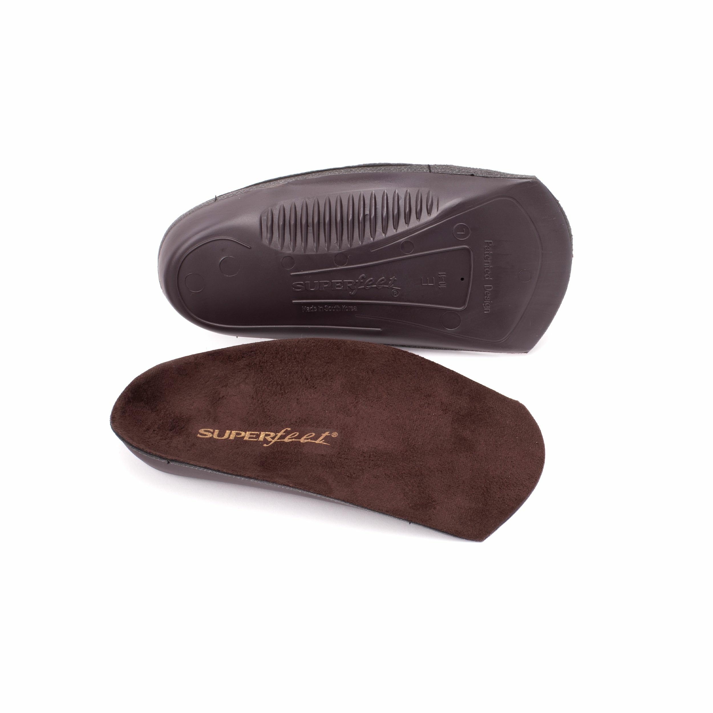 SuperfeetEASYFIT Men's Dress Shoe Comfort Orthotic Inserts for Heel and Arch Support, Mens, Java