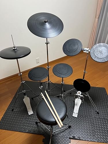 Amazon | Maxtone TD-5DX 初心者向けトレーニング用ドラムセット