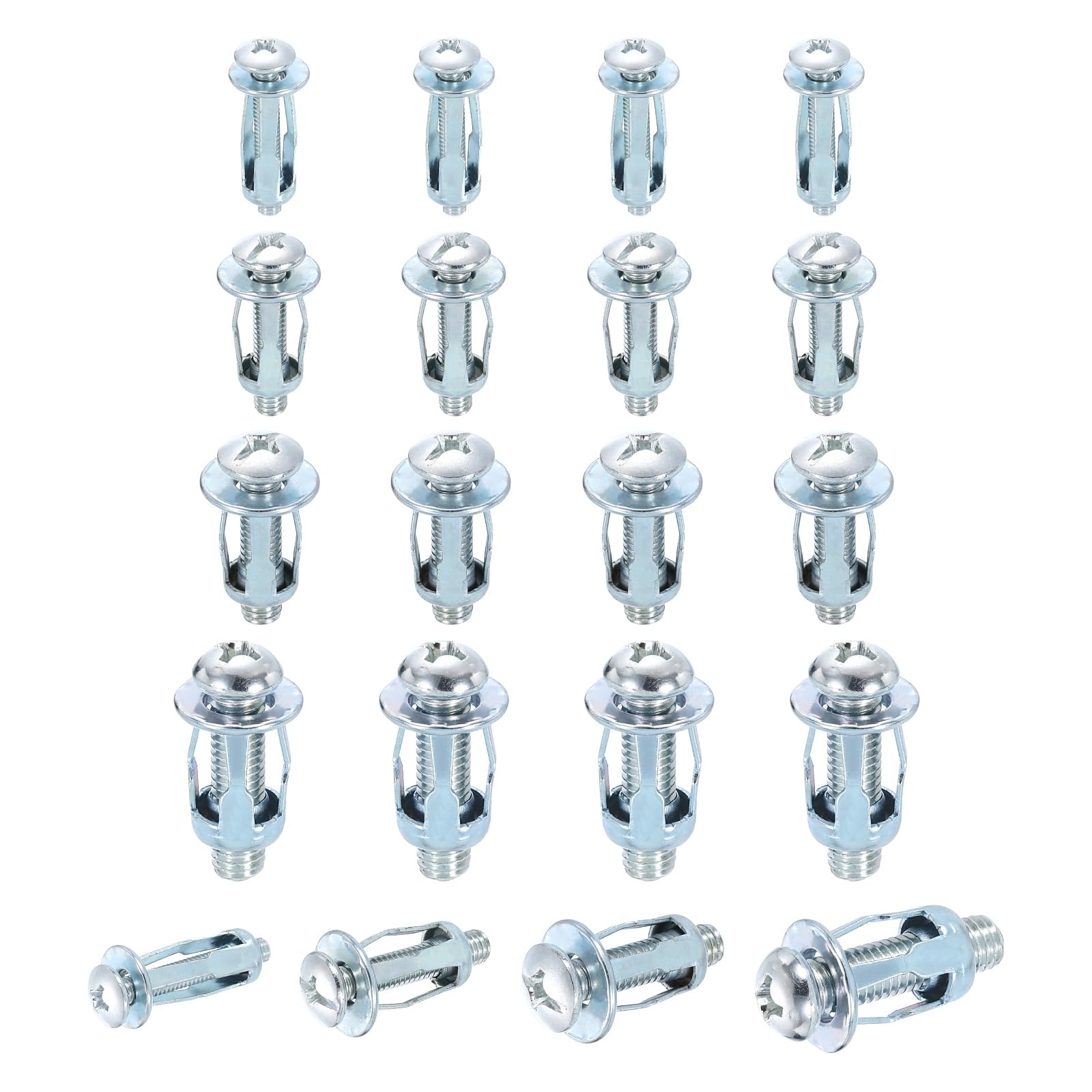 Écrou à rivets multi-grip en acier zingué pour fixer solidement sur tôle fine - 7