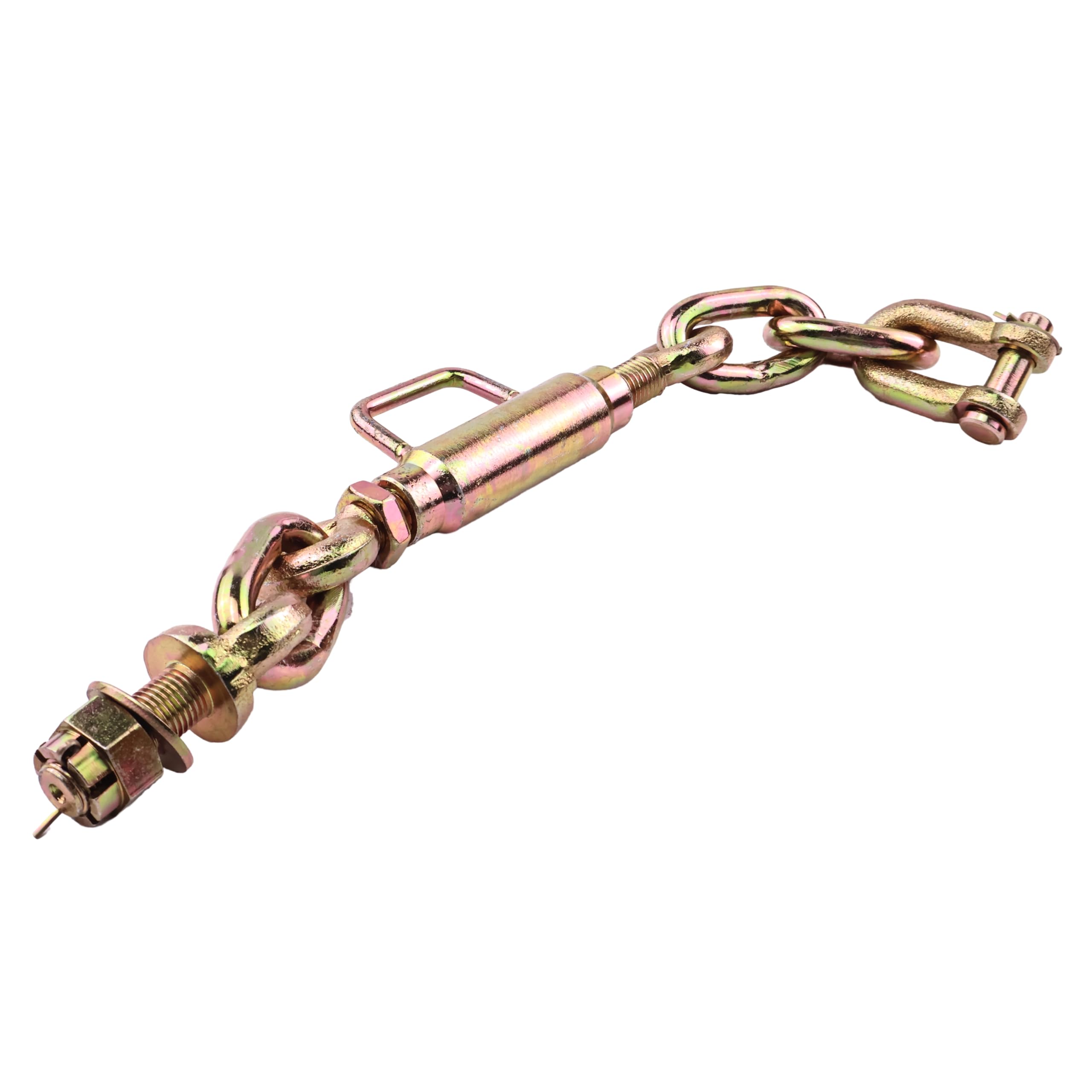 DVPARTS Universal 3 Point Hitch Chain Stabilizer Sway Check Chain 11.75" to 13.5" 159-350 Compatible with Most Compact Tractors 15 HP to 40 HP