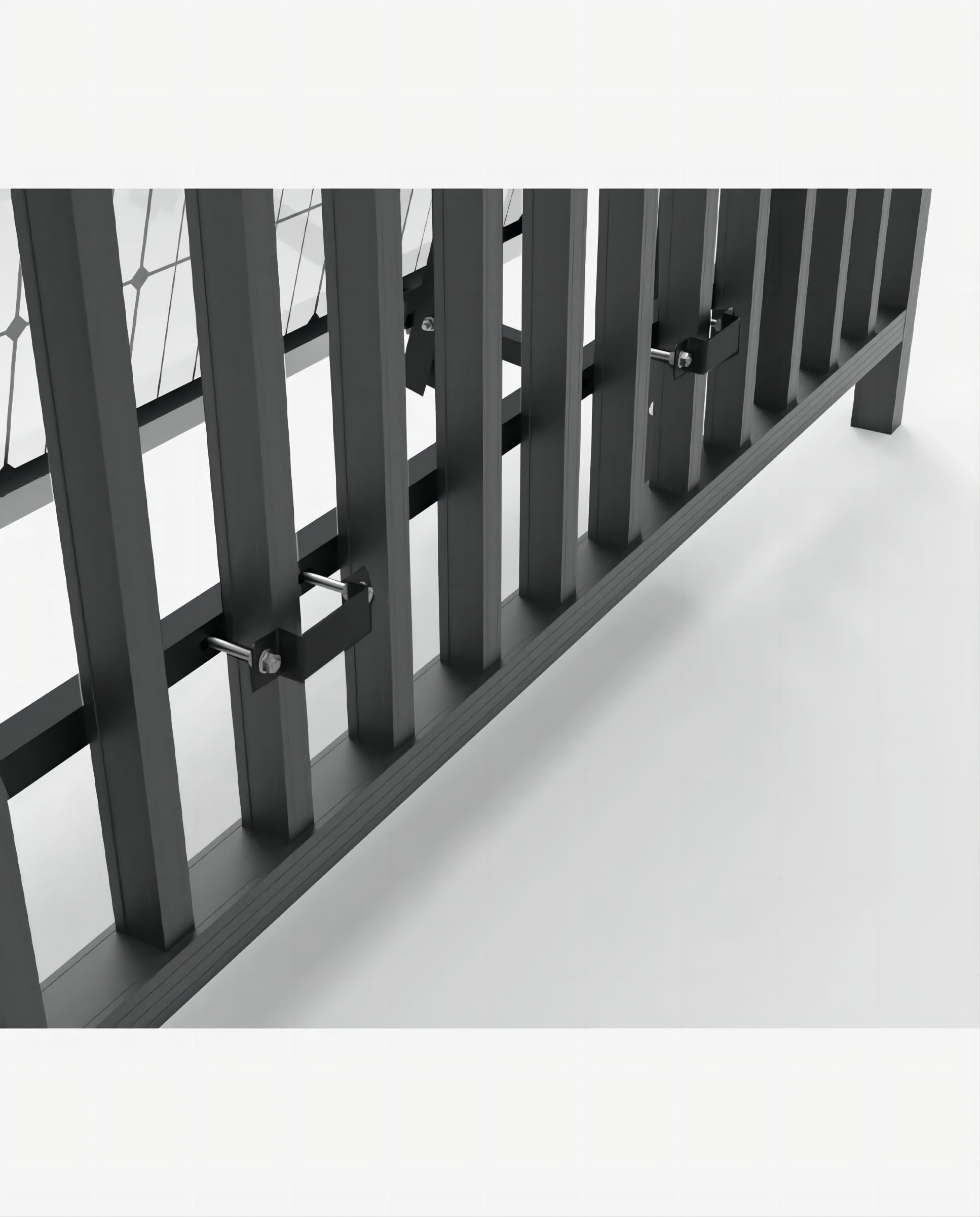Support Panneau Solaire Balcon Home Trends - Réglable 0-30°, Aluminium | Montage Facile, Certifié TÜV