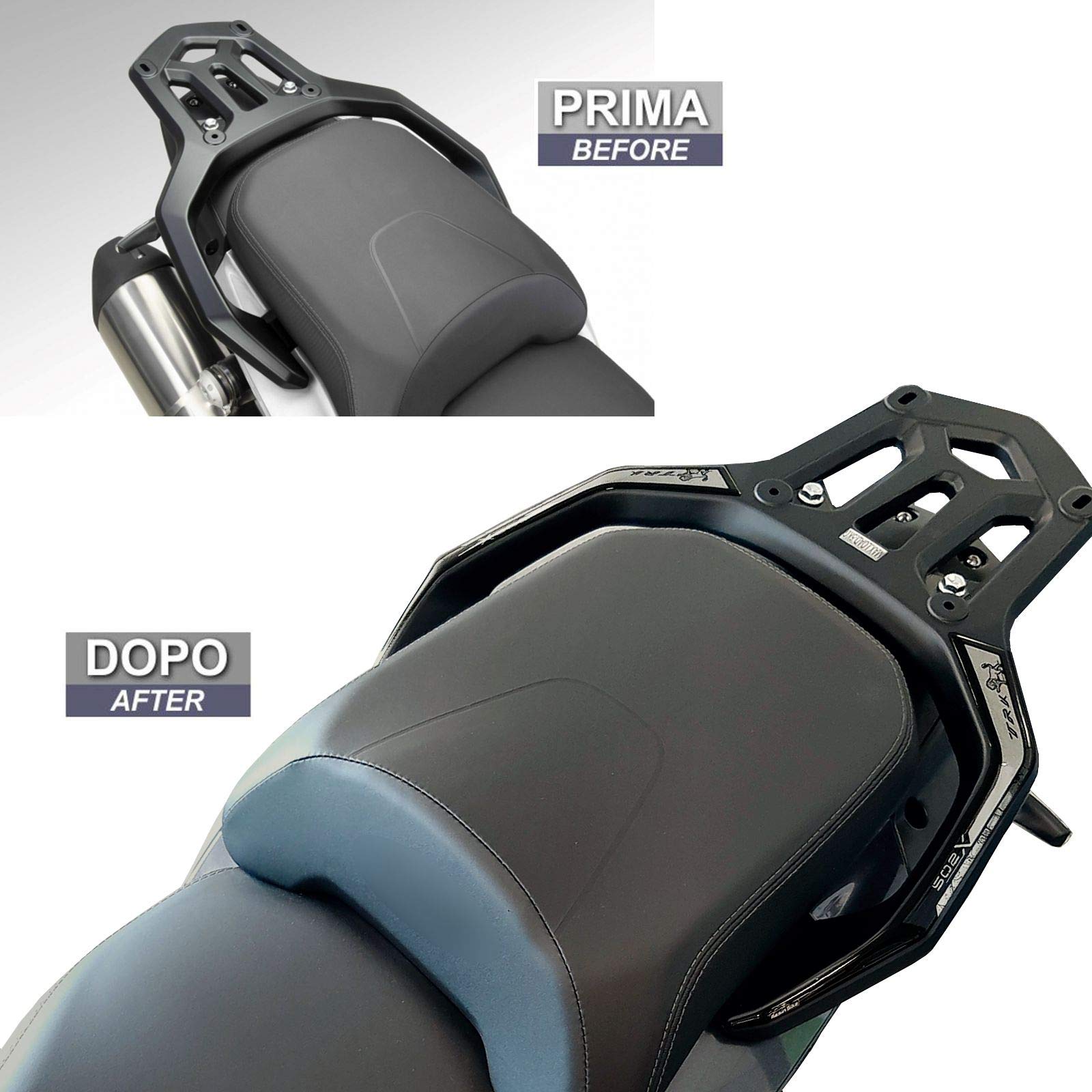 Autocollant Résine 3D Pour Benelli TRK 502 / TRK 502 X - Protection Réservoir Contre Rayures, Design Italien