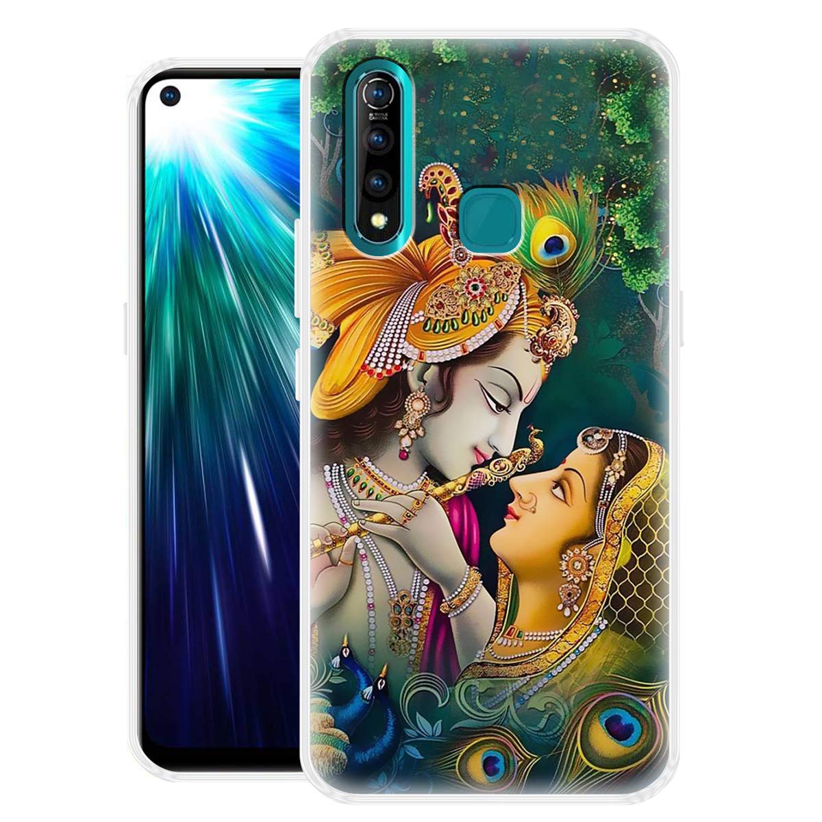 Fashionury Silicone Soft Silicon Designer Printed Back Cover for Vivo Z1 Pro, Multi-Coloured (B07V5J8LG6) Amazon Price History, Amazon Price Tracker