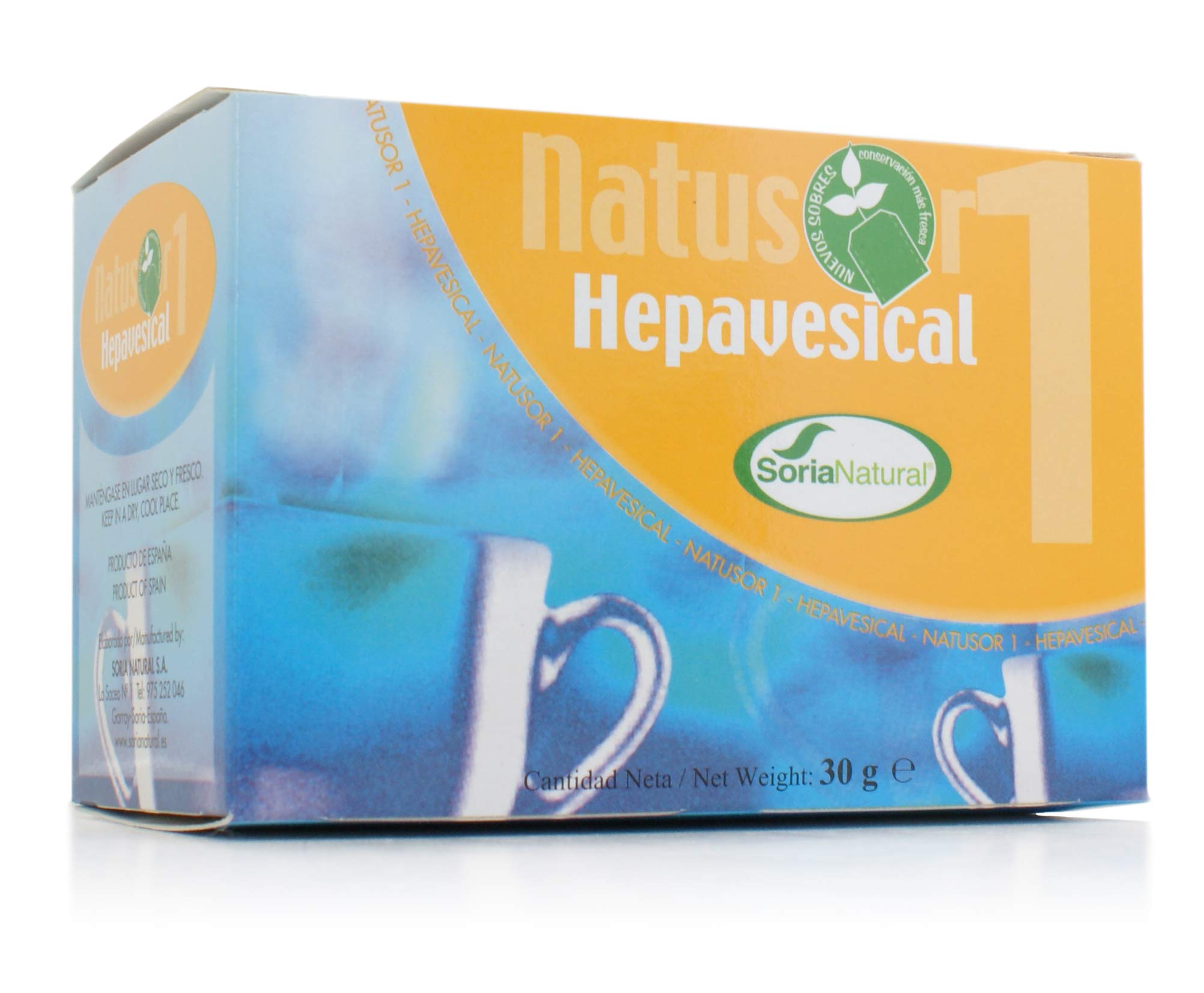 Soria NaturalNATUSOR 1 HEPAVESICAL 20 Filters