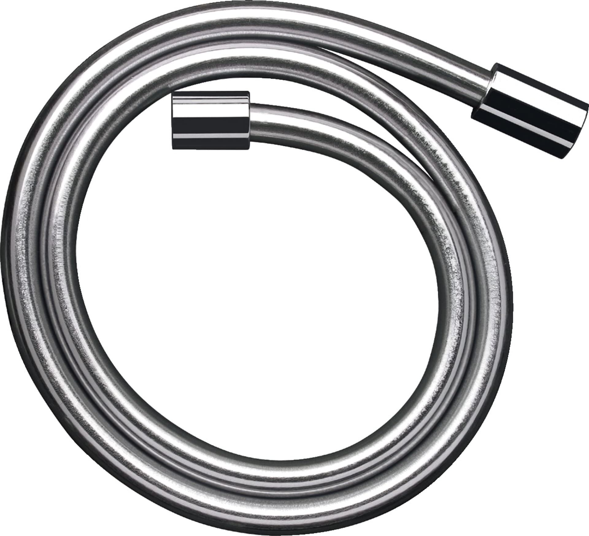 AXOR 28286000 Starck Metal Effect Shower Hose 1.60 m Spare Parts, Chrome, 1,60m