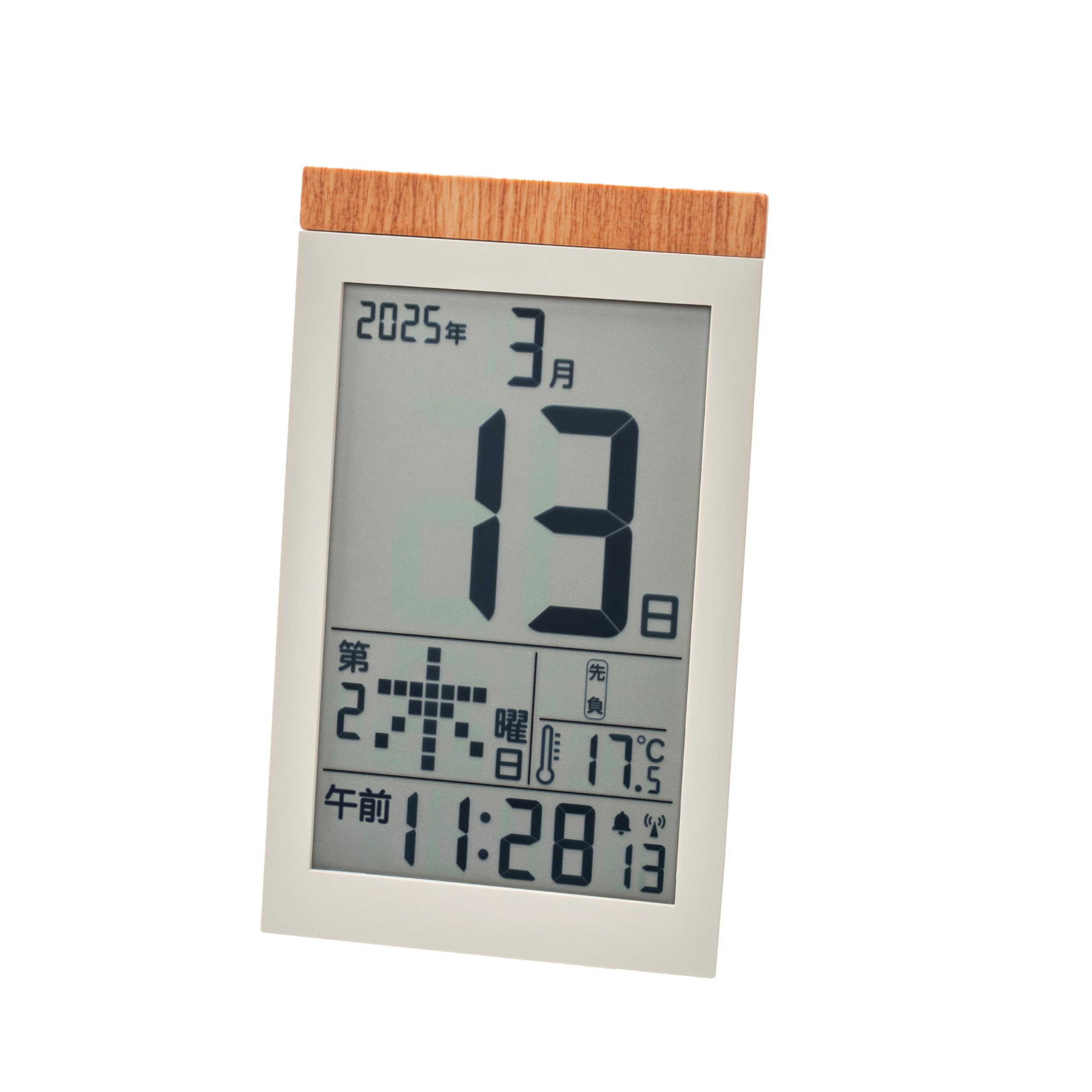 Amazon.co.jp: ADESSO(アデッソ) デジタル 日めくり カレンダー 電波