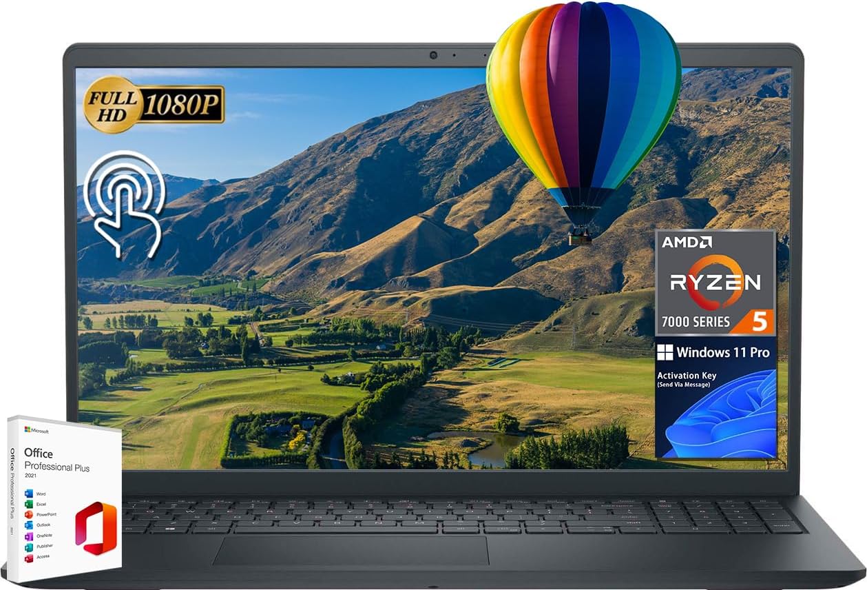 Dell 2024 Newest Inspiron 15 3535 15.6" FHD Touchscreen