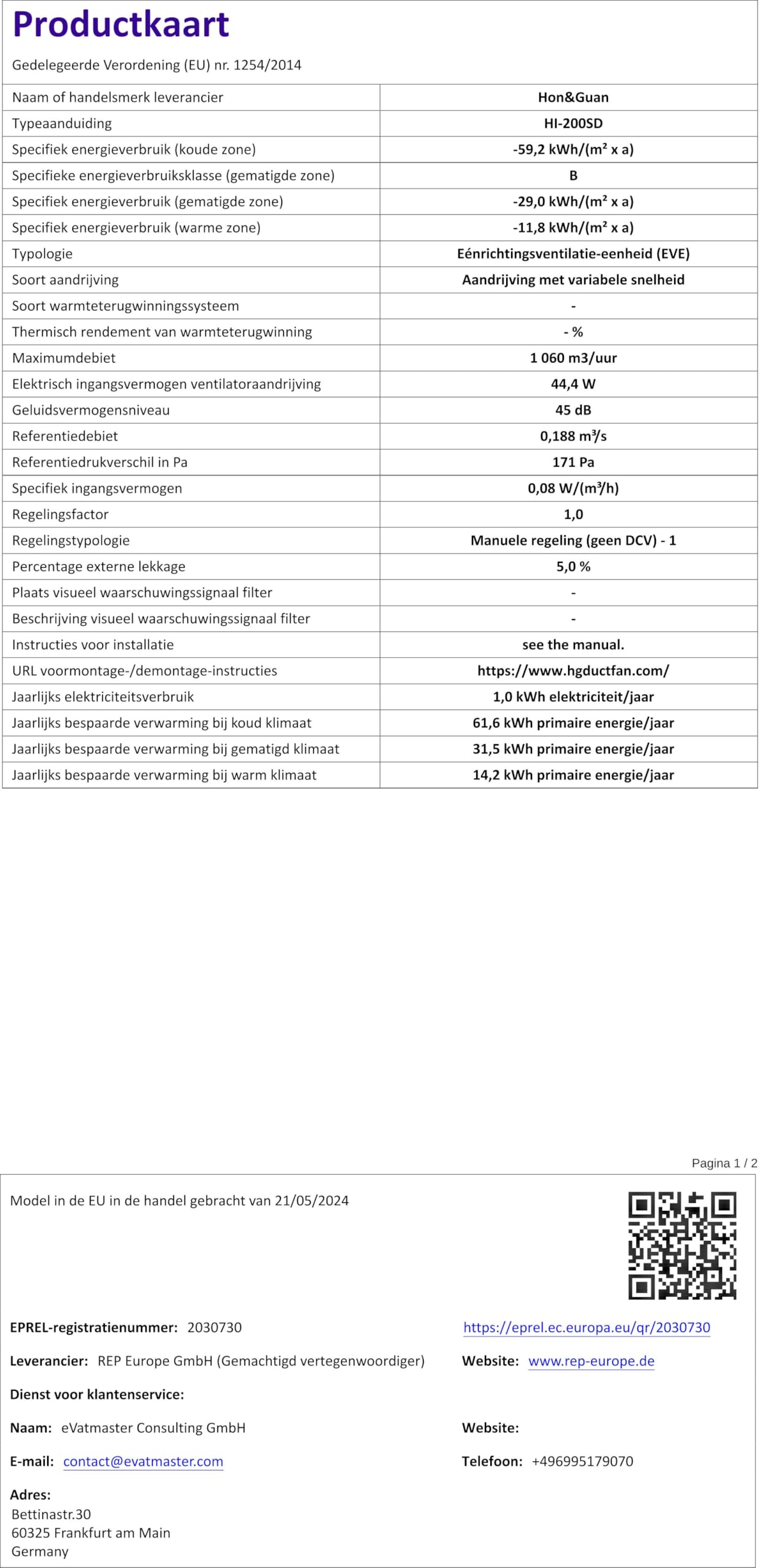 Hon&Guan Rohrventilator 125mm Leise Inline-Kanalventilator Rohrlüfter Abluftvent