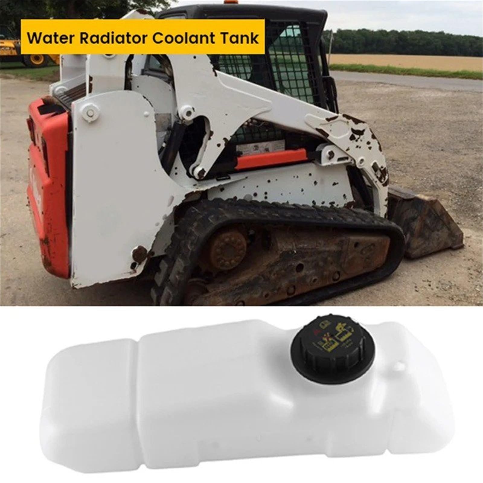 Vaschette Liquido Per Bobcat Per Loader T180 T190 T250 T300 6732375 6733429 Serbatoio Di Espansione Serbatoio Liquido Di Raffreddamento Radiatore Ad Acqua Vaschetta Refrigerante
