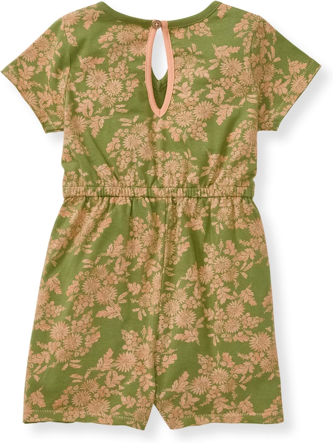 Burt's Bees Baby Baby Girls Romper, 100% Organic Cotton One-piece Shortall and Layette Set Girl Outfit - Image 2