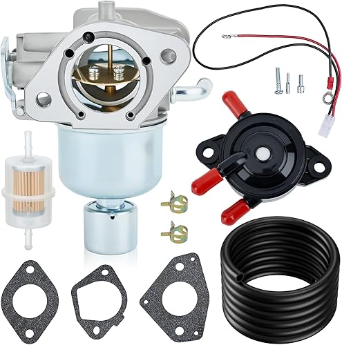 Hipa Carburador 16-853-19-S compatible con el motor KT725 KT735 KT740 KT745 7000 Series 23HP 24HP 25HP 26HP Reemplaza 16-853-19S 16 853 19S