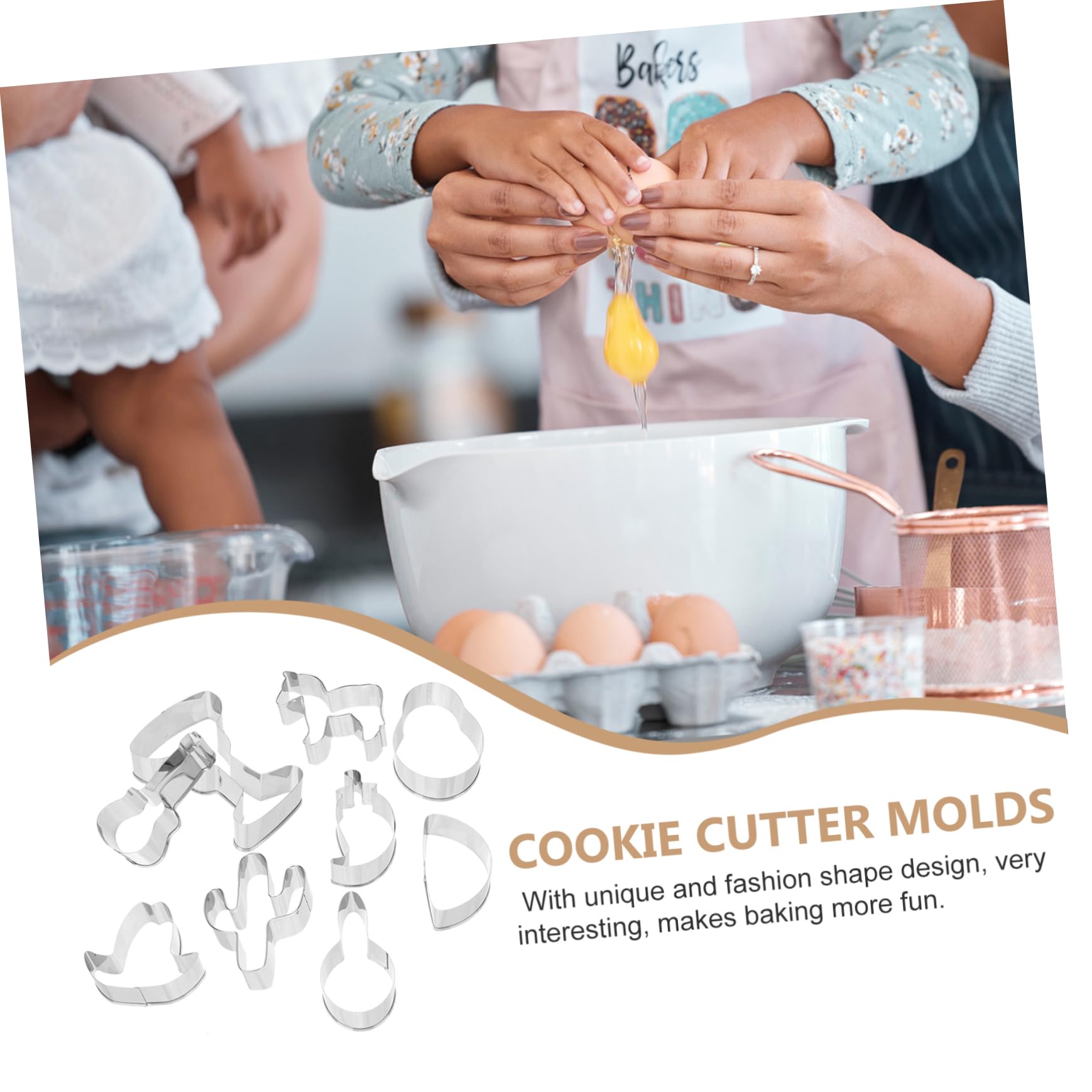 ABOOFAN 30 Stk Keksform kinder keksausstecher party sachen plätzchen dosen baking mold austecher Gebäck kräuseln wiederverwendbare Keksausstecher Bäckereibedarf Rostfreier Stahl