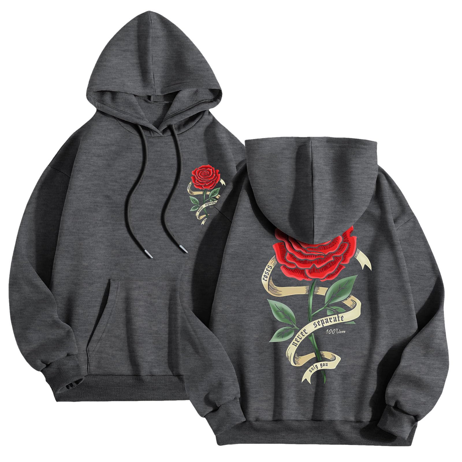 Genérico Sudaderas con Capucha De Felpa para Hombre Sudaderas para Hombre Ropa De con Capucha Suéter Sudadera Sudadera Cuello Redondo Polar Peso Medio Talla Normal O Y Larga