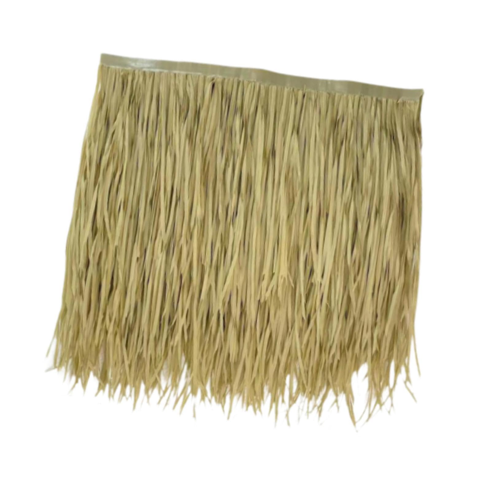 MERISHOPP®Mexican Thatch Roof Patio Umbrella Fence Party Mini Bar Roof Tiki Hut Thatch Light Brown|Home & Garden | Yard, Garden & Outdoor Living | Garden Structures & Shade |1XMexican Thatch Roof-picture-26