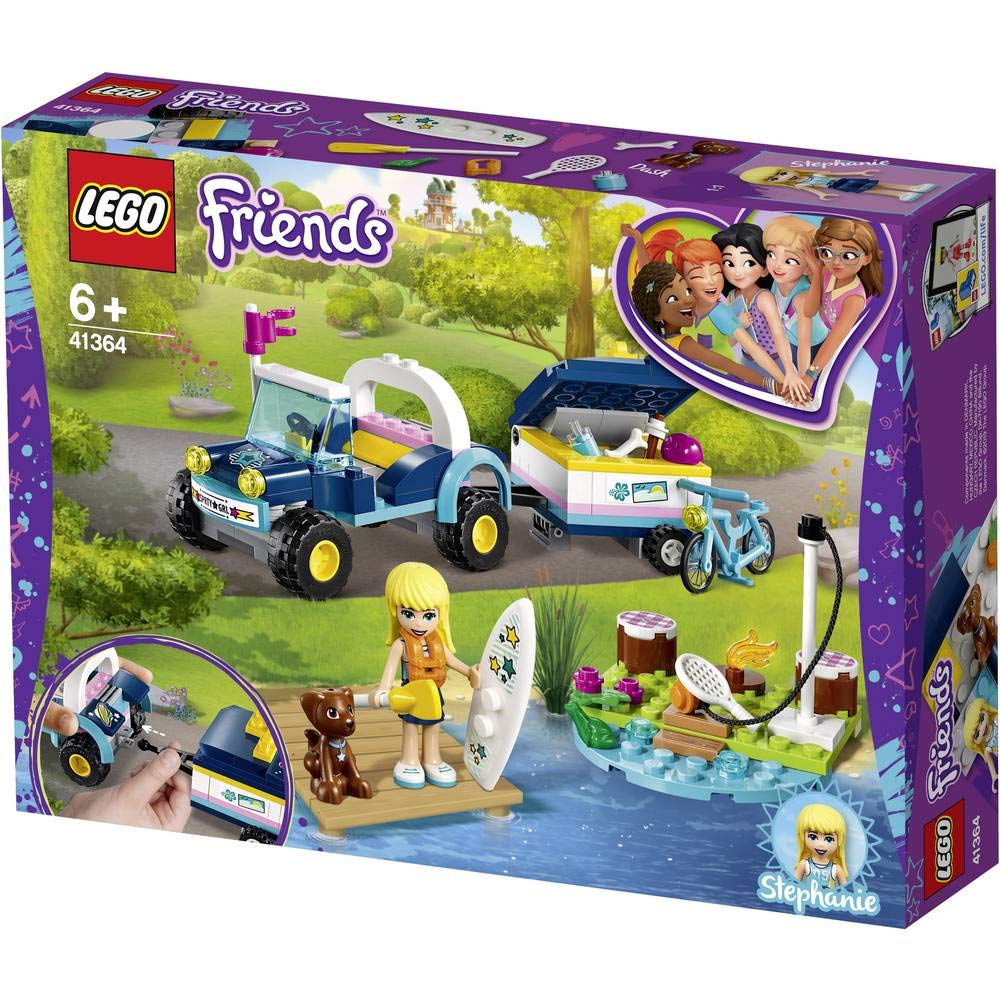 LEGO 41364 Friends Stephanie's Buggy & Trailer, Colourful - Image 2