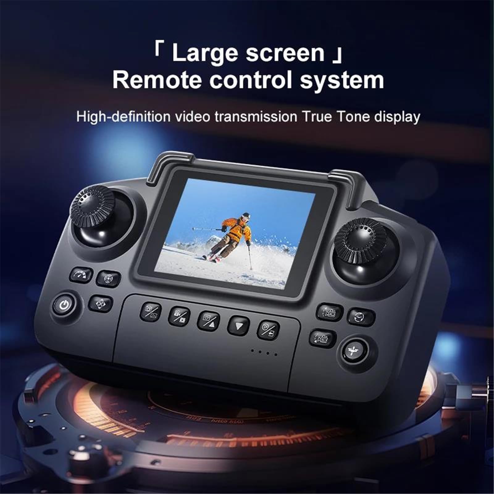 Blanc,Triple Battery,Drone Professionnel k812 Max 4k HD Double caméra GPS avec écran 5g WiFi 360° évitement d'obstacles Drone quadricoptère Pliable sans balais