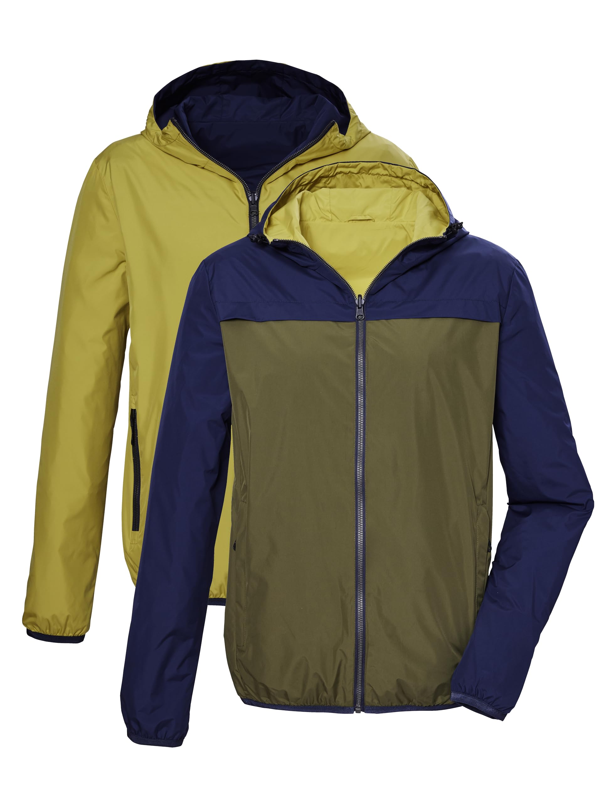 G.I.G.A. DX Hombre Chaqueta funcional/chaqueta reversible con capucha GS 90 MN JCKT, dunkel stahlblau, M, 42703-000