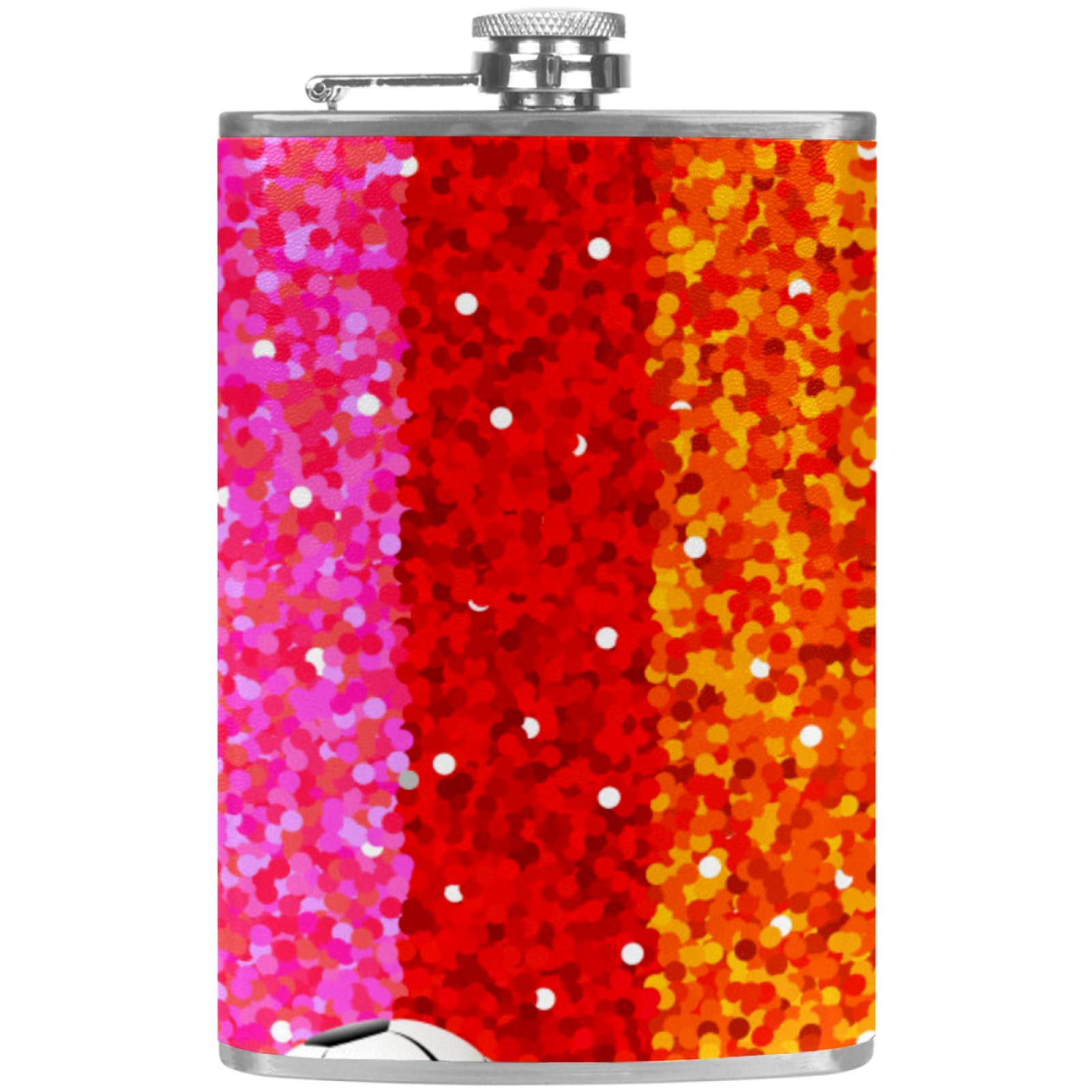Flasque à whisky de poche flasque en cuir pour fête bar et bouteille de vin nomade
