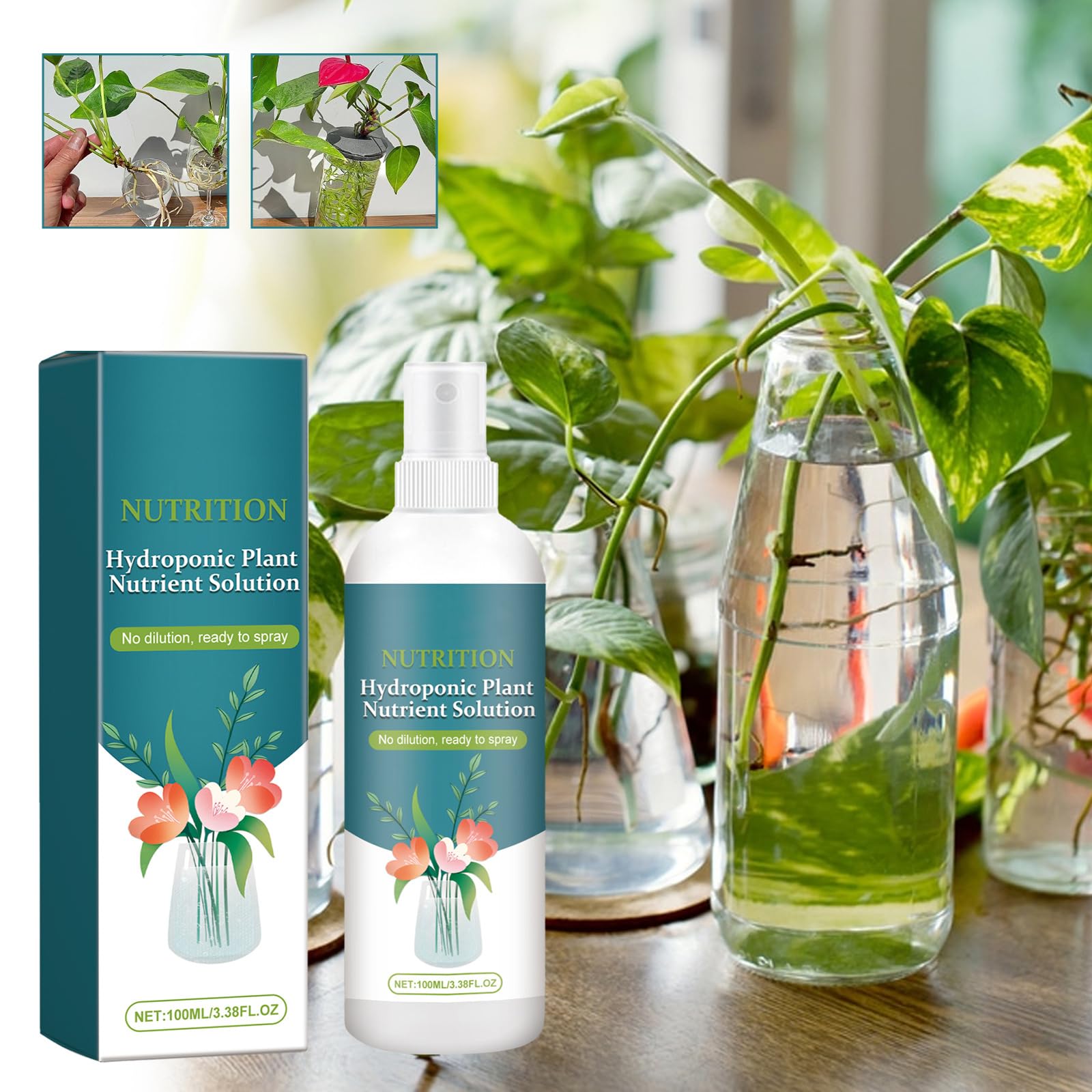 Nutriments Hydroponiques,Engrais Pour Hydroponiques,Nutriments Pour La Culture De Légumes,Engrais Pour Plant D'intérieur